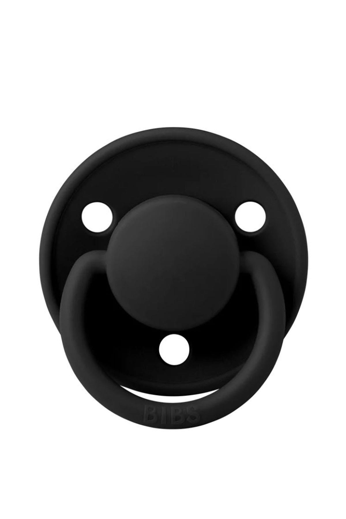 Bibs - De Lux Single Emzik (Silicone) Black
