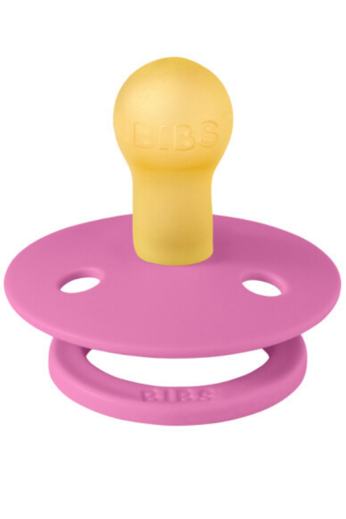 Bibs - Tek Renk / Latex Emzik Bubblegum