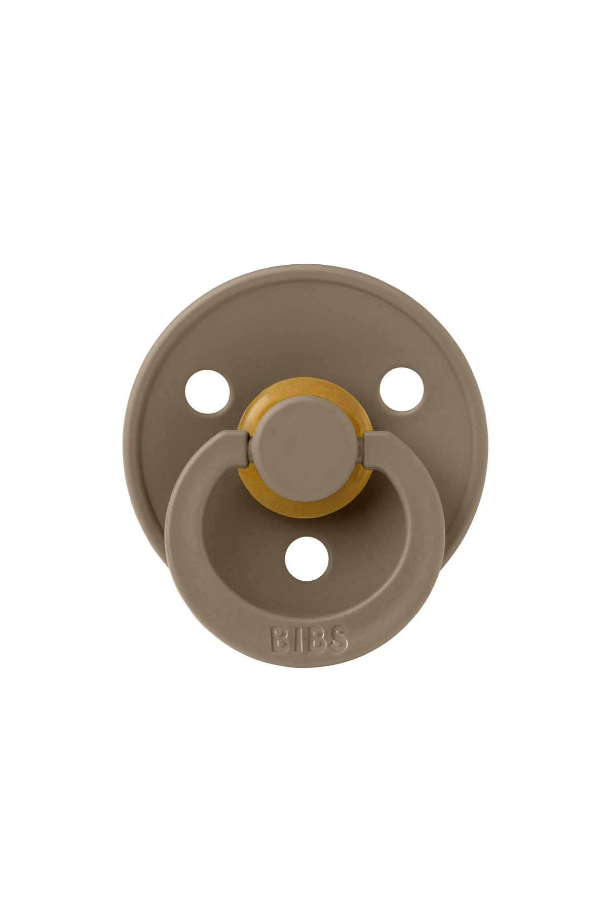 Bibs - Tek Renk / Latex Emzik Dark Oak