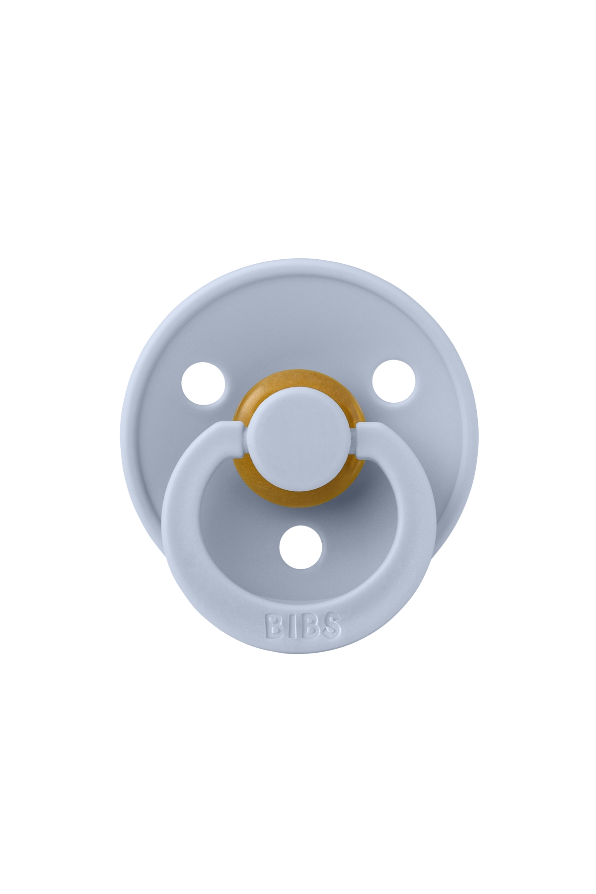 Bibs - Tek Renk / Latex Emzik DustyBlue
