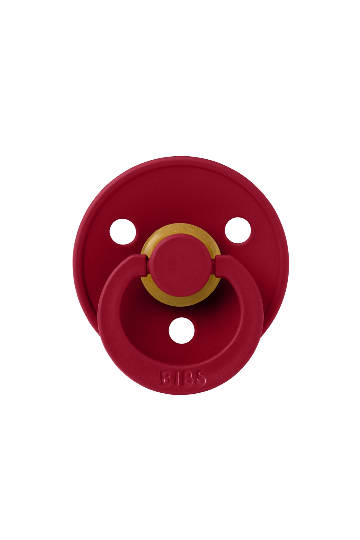 Bibs - Tek Renk / Latex Emzik Ruby
