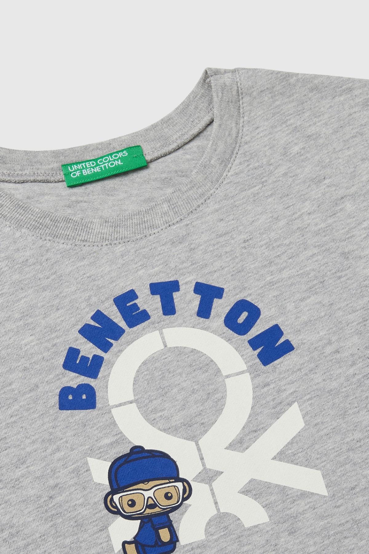 BNT-BB UZUN TSHIRT GRİ