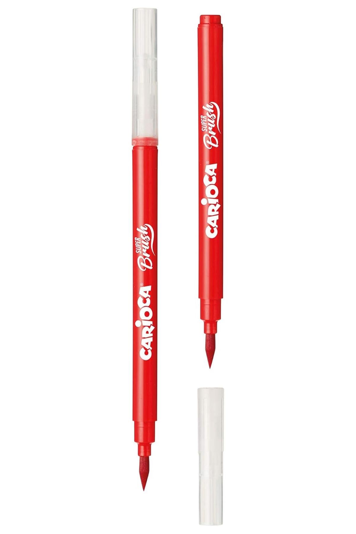 Carioca / SUPER BRUSH KEÇELİ BOYA KALEMİ 20'Lİ Çok Renkli