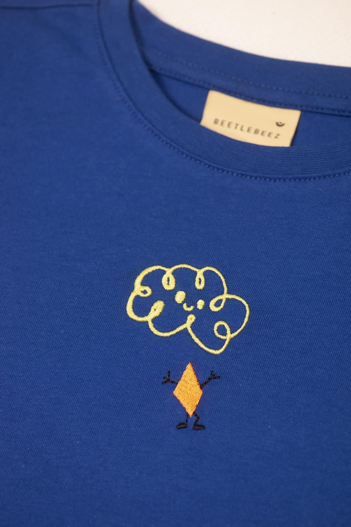 CHEERFUL CLOUD T-SHIRT Mavi