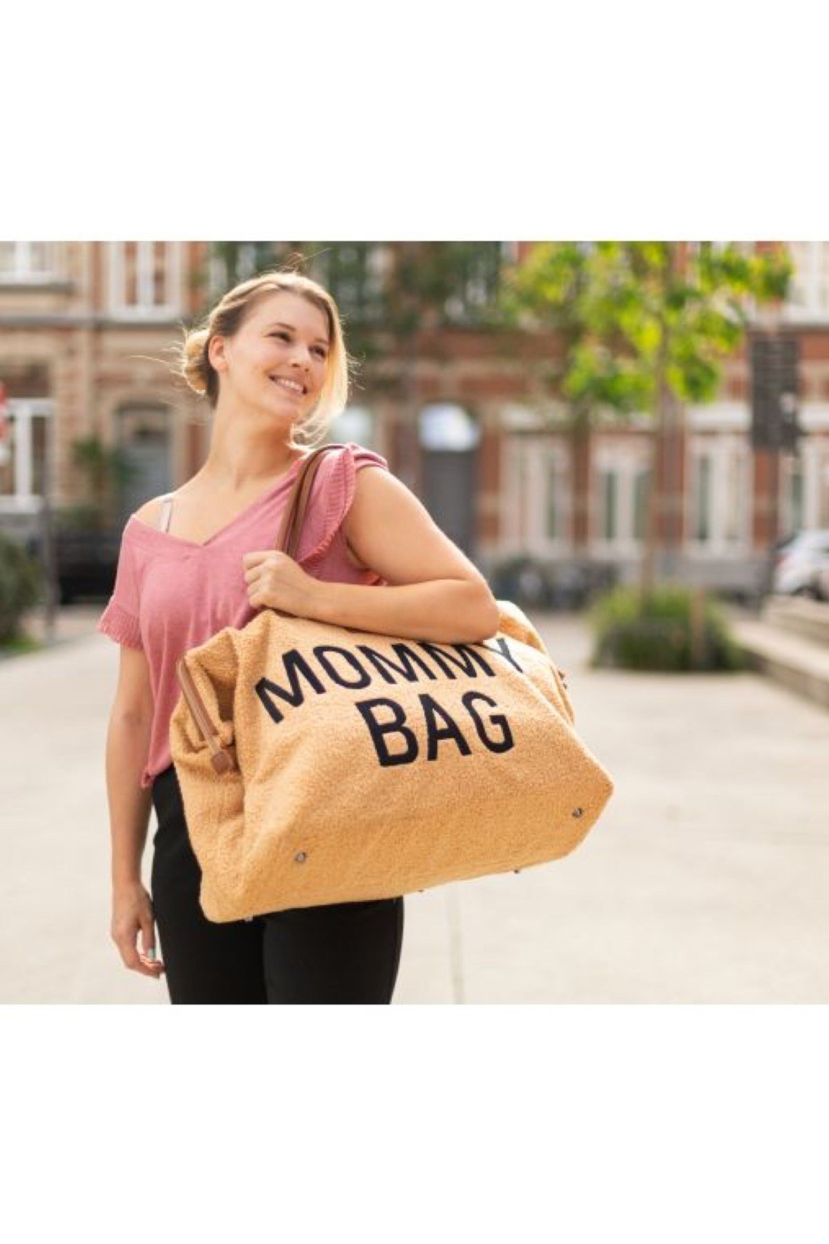 Child Home / Mommy Bag, Anne Bebek Bakım Çantası Bej