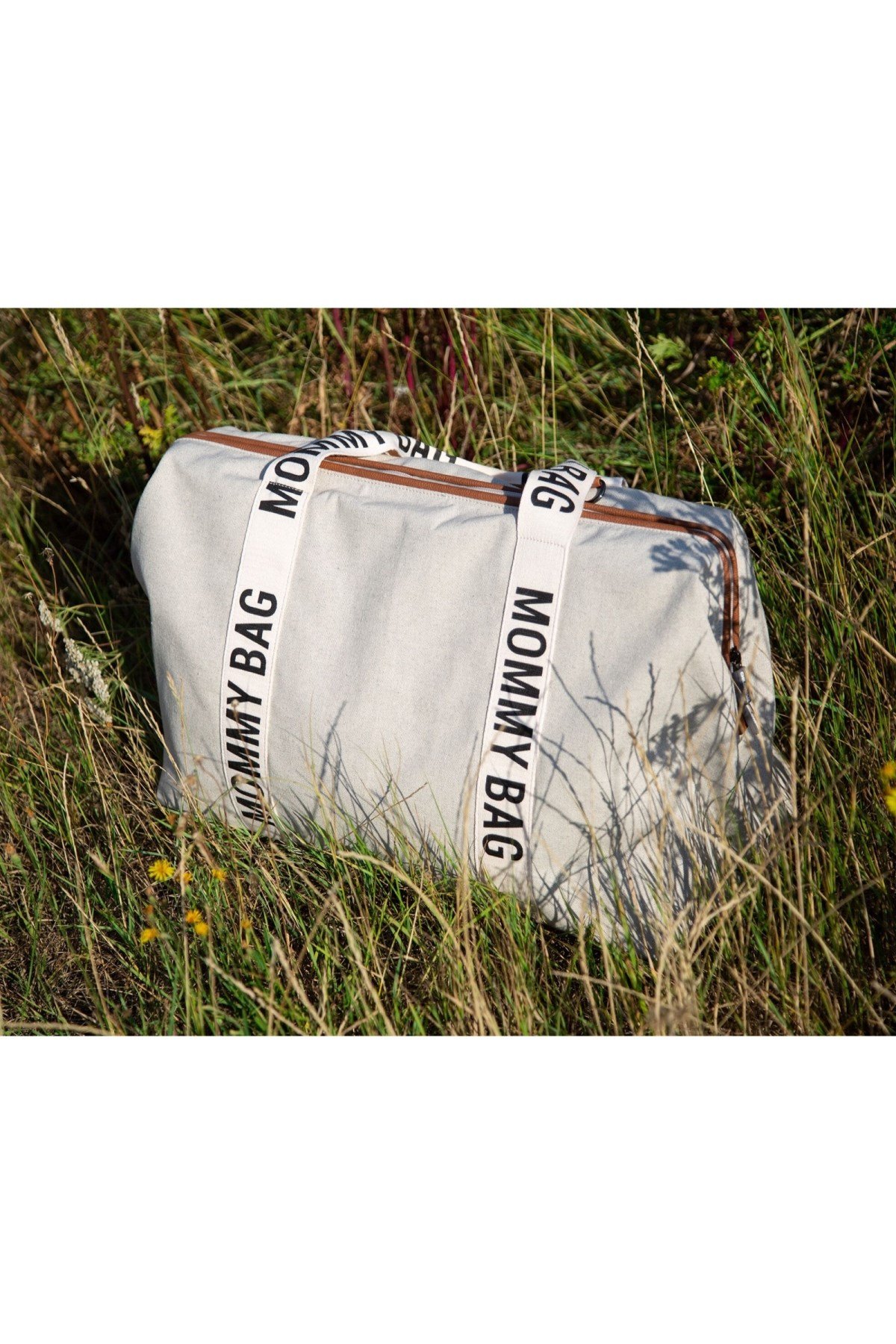 Child Home / Mommy Bag Çanta, Signature Kanvas Krem