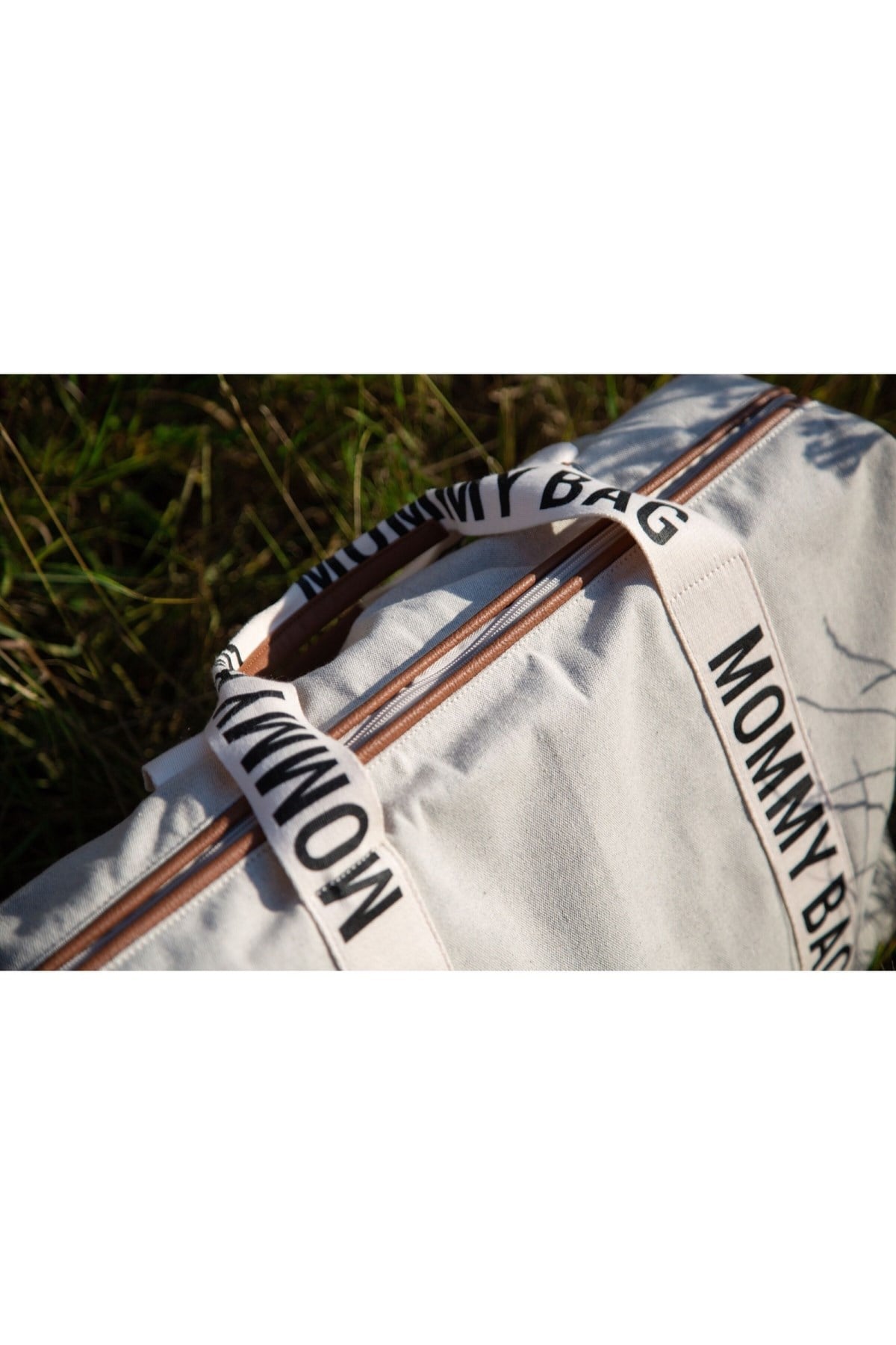 Child Home / Mommy Bag Çanta, Signature Kanvas Krem