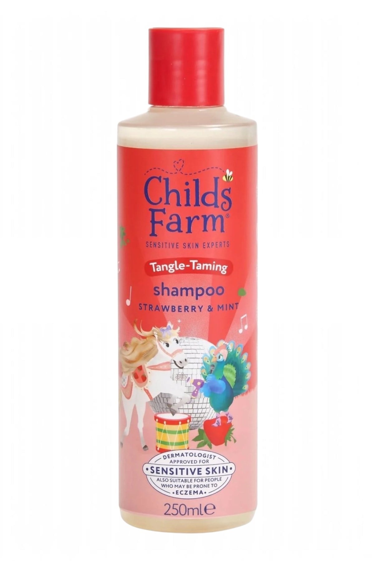 Childs Farm Çilek ve Organik Nane Özlü Çocuk Şampuan Renksiz