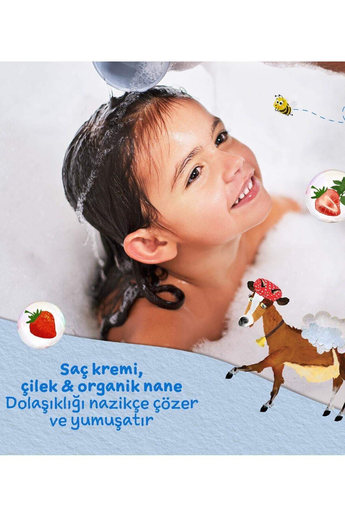 Childsfarm / Çilek ve organik nane özlü saç krem Renksiz