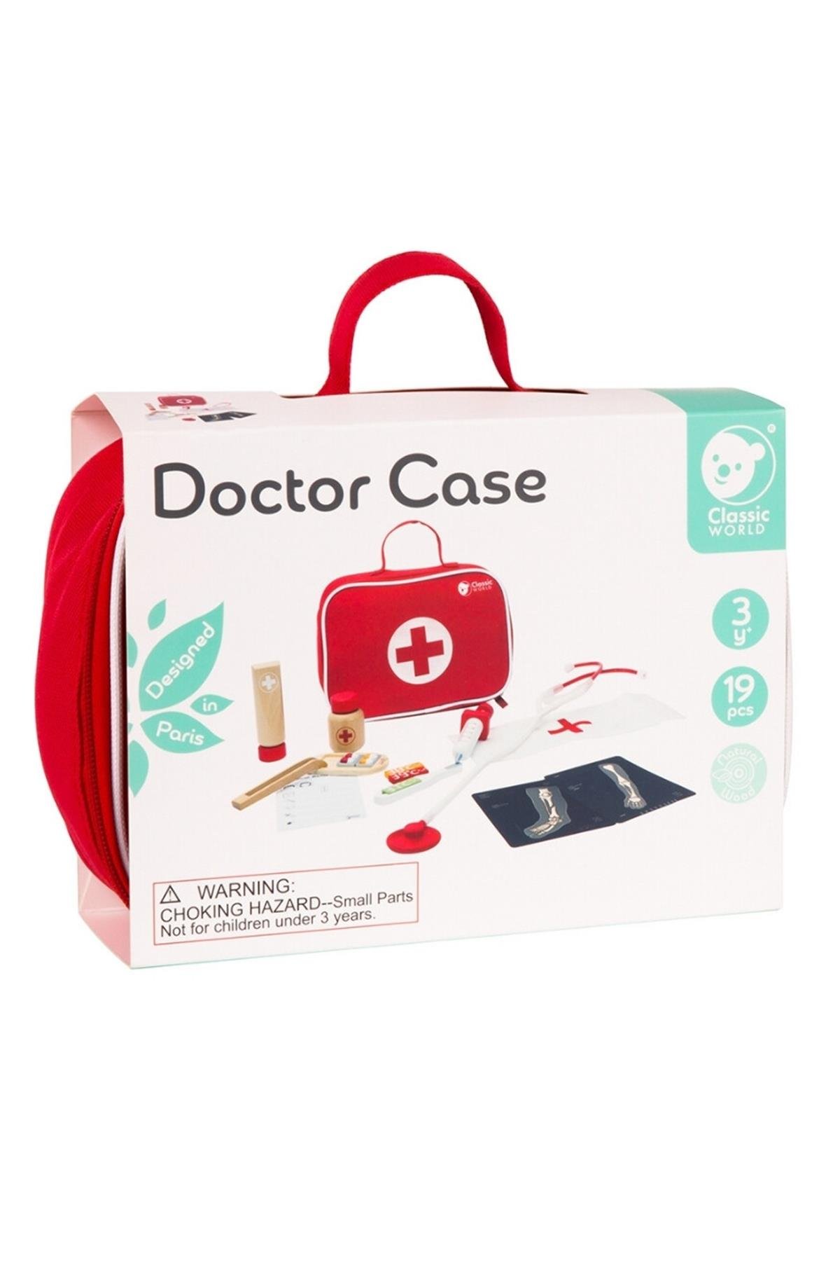 Classic World Ahşap Doktor Seti Çok Renkli