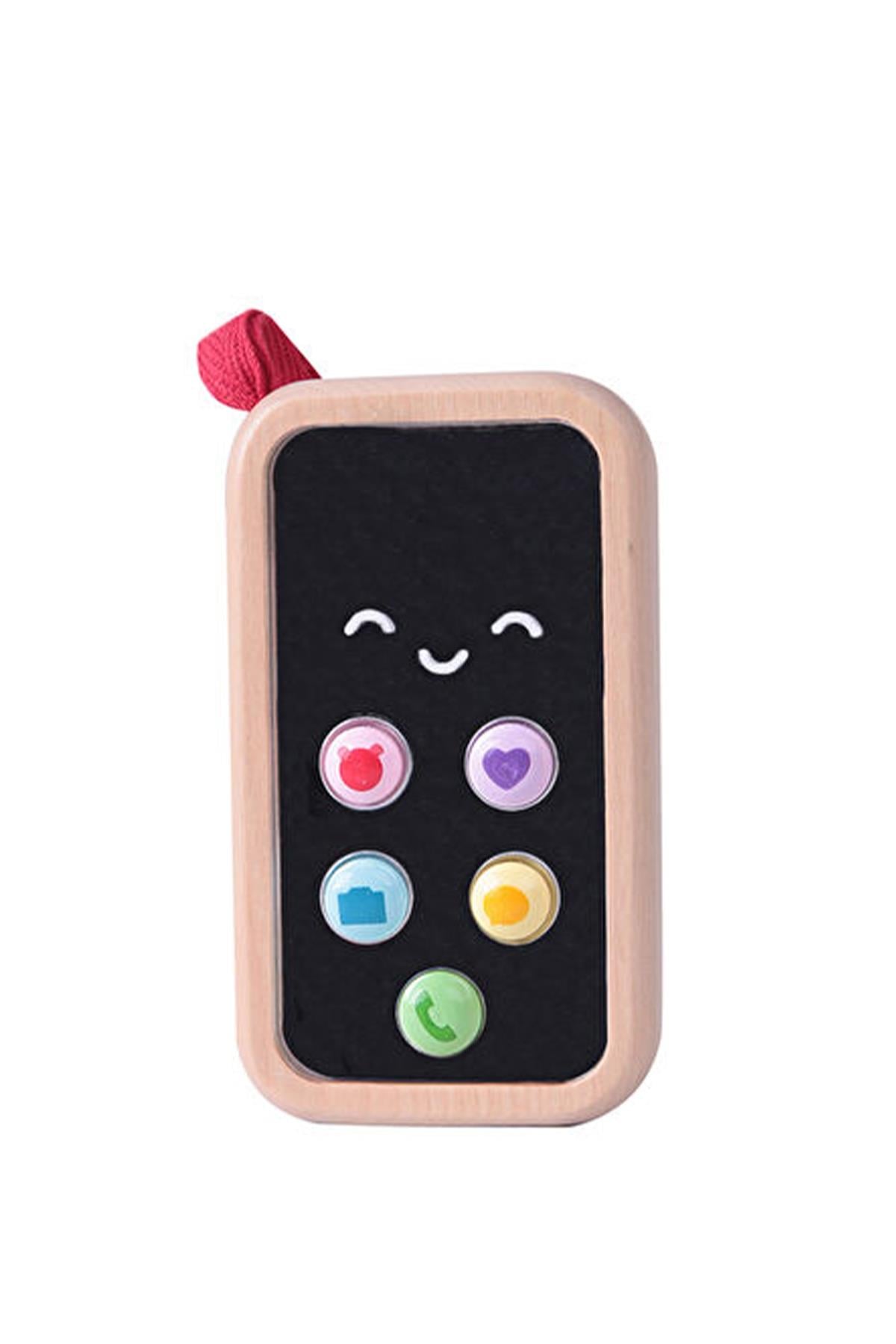Classic World Ahşap İlk Telefonum Çok Renkli