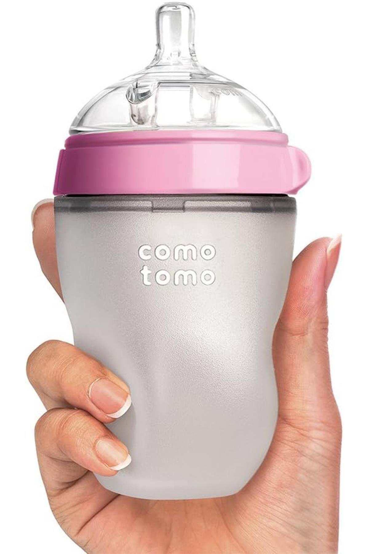 Comotomo Biberon 250 ml Pembe