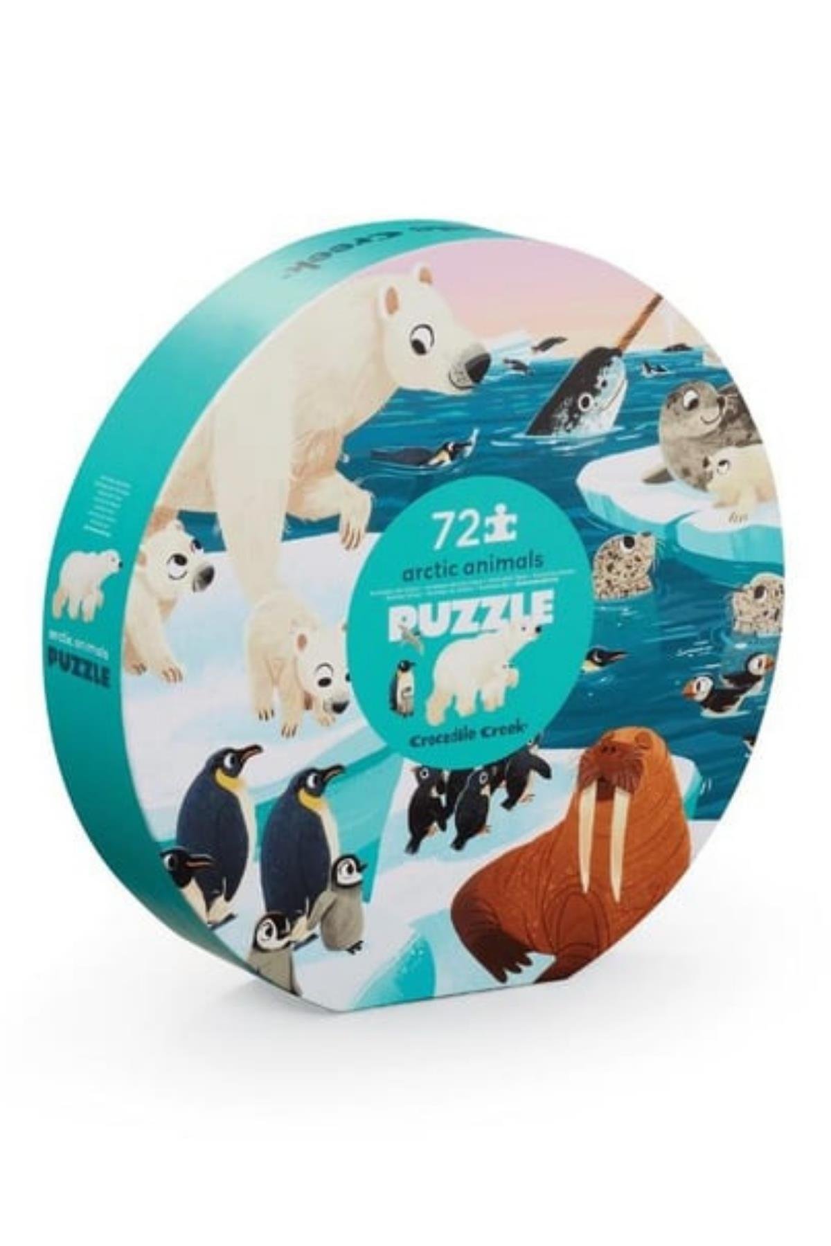 Crocodile Creek Dekoratif Puzzle - 72 Parça - Arctic Animals Çok Renkli