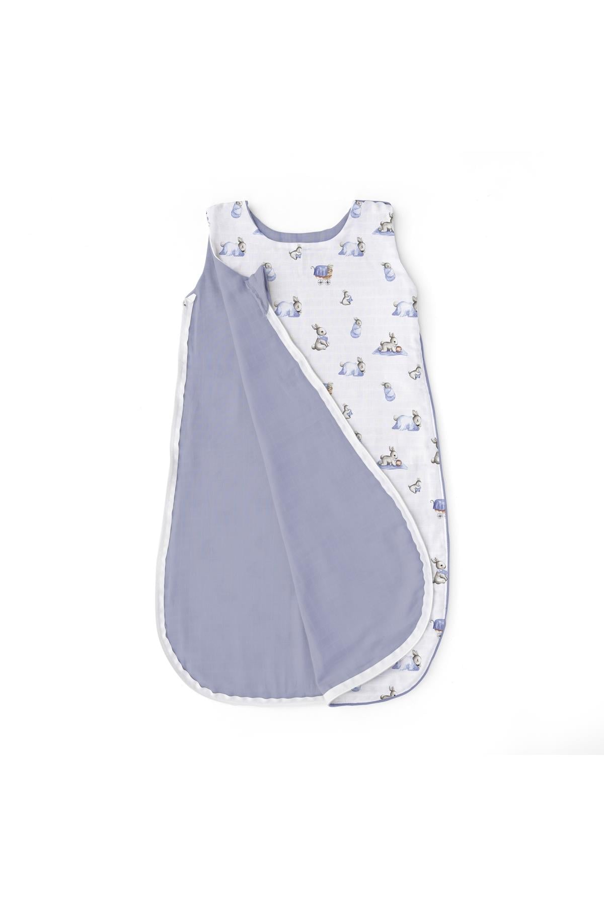Deux Lapins / Bébé Lapin Kışlık Müslin Bebek Uyku Tulumu 1.85 TOG std
