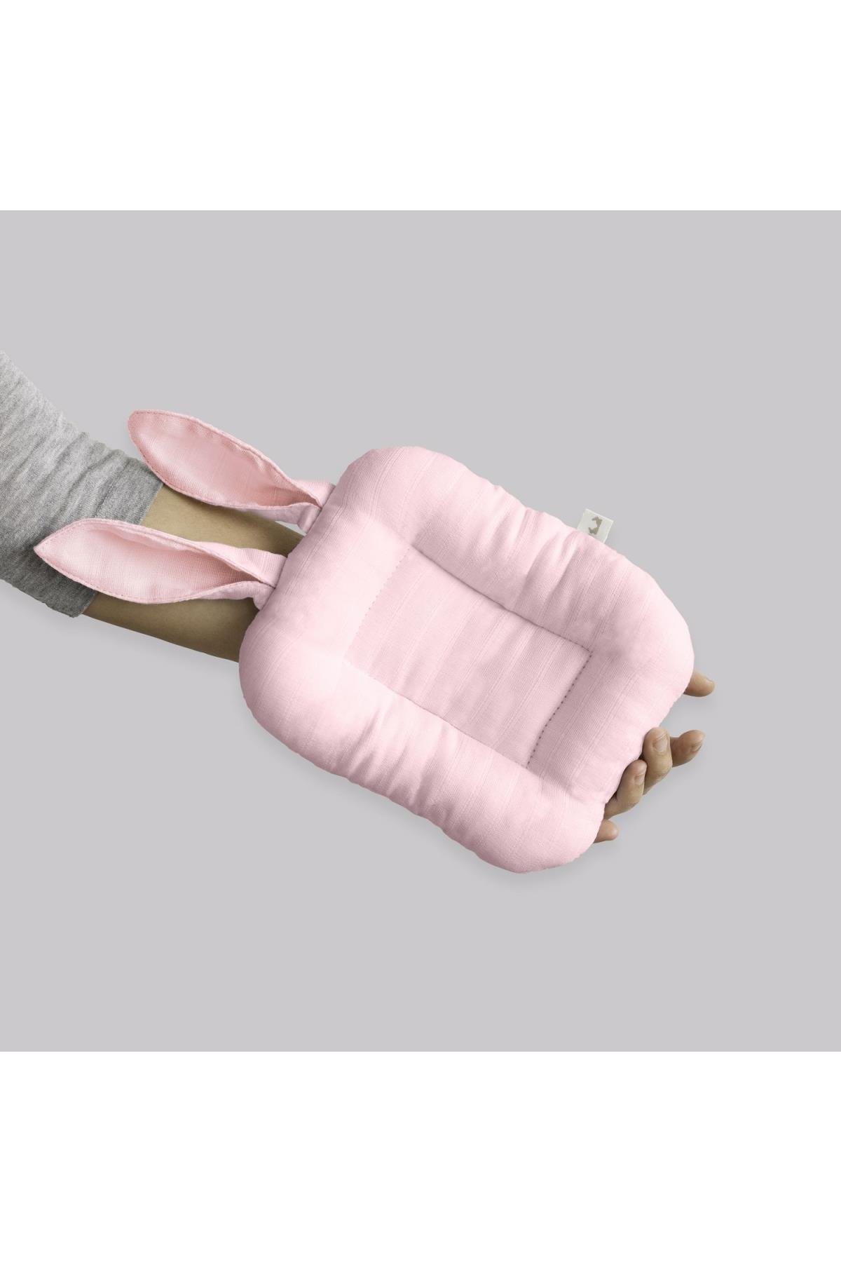Deux Lapins / Rainbow  Kol Emzirme Yastığı - Mini Pink