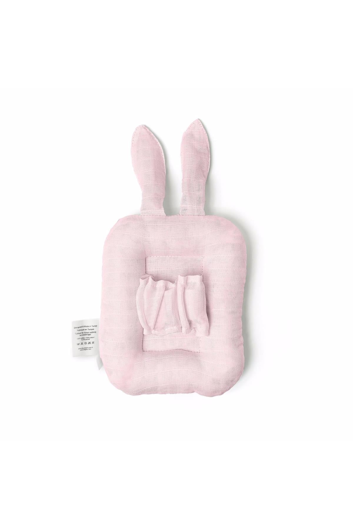 Deux Lapins / Rainbow  Kol Emzirme Yastığı - Mini Pink