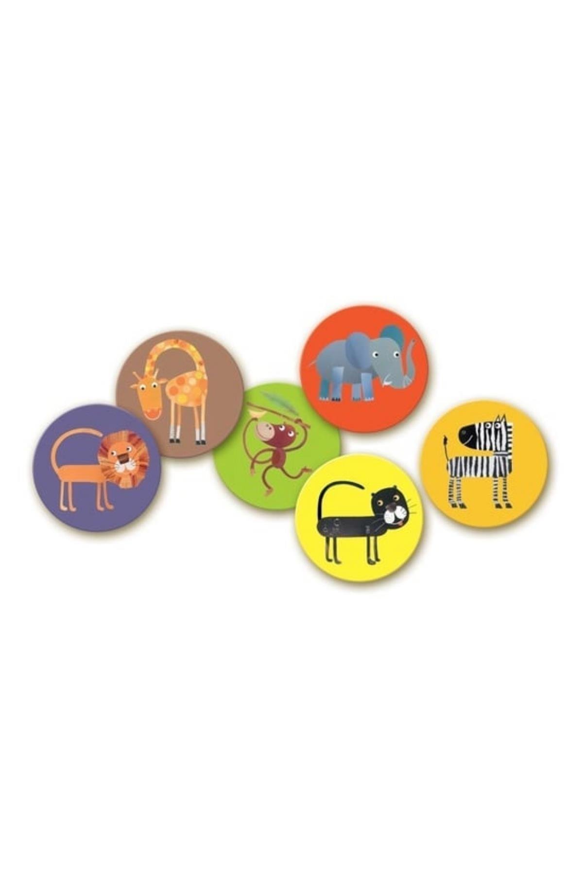 Djeco Hafıza Oyunları / Memo Jungle Çok Renkli