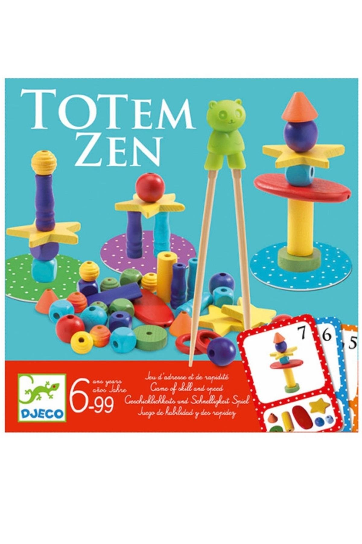 Djeco / Klasik Oyunlar - Totem Zen Çok Renkli