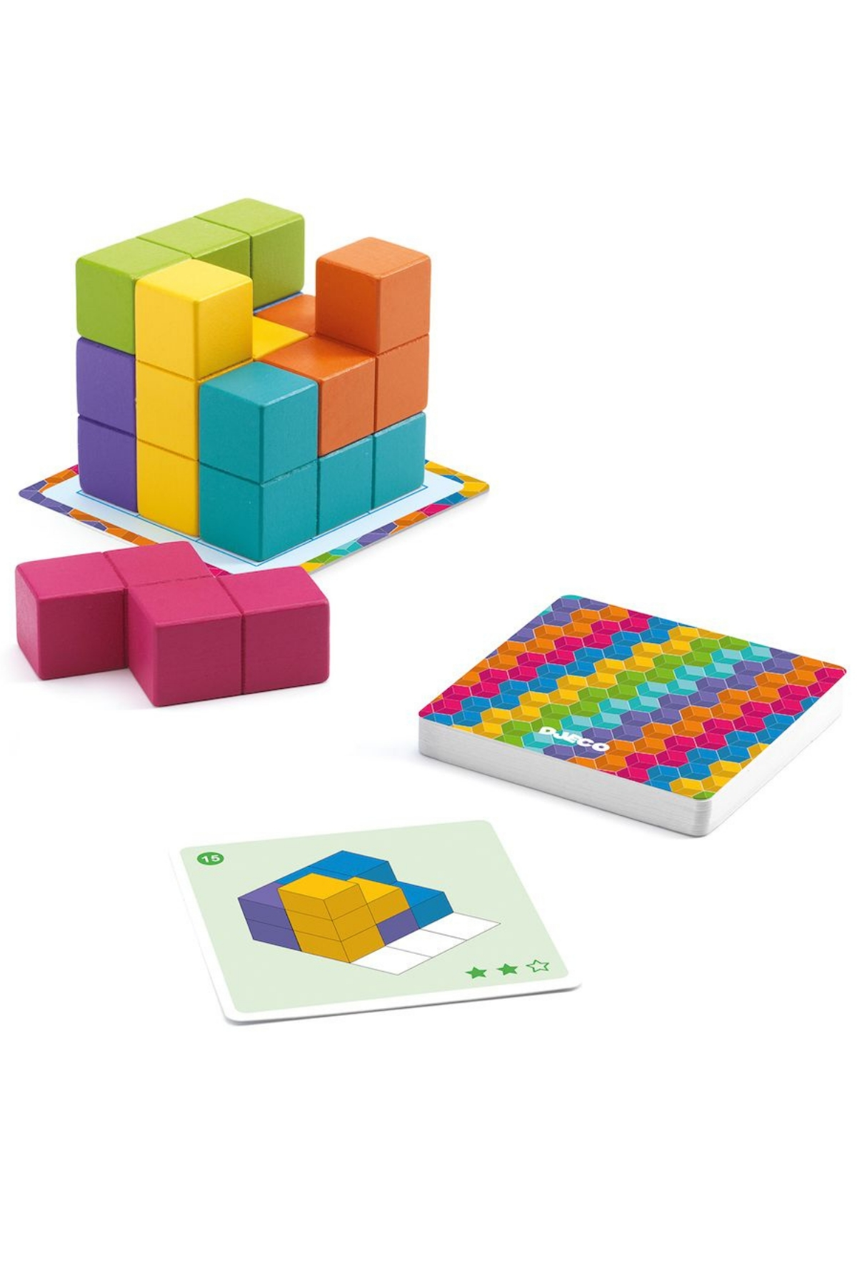 Djeco Kutu Oyunları / Cubissimo Çok Renkli