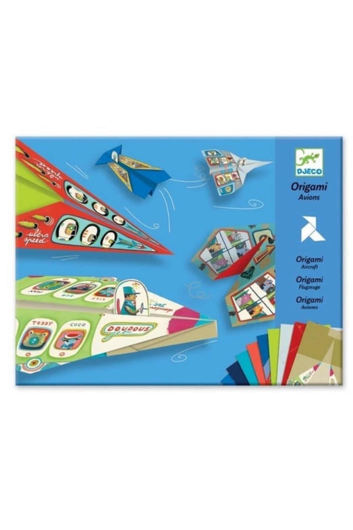 Djeco Origami / Planes Çok Renkli