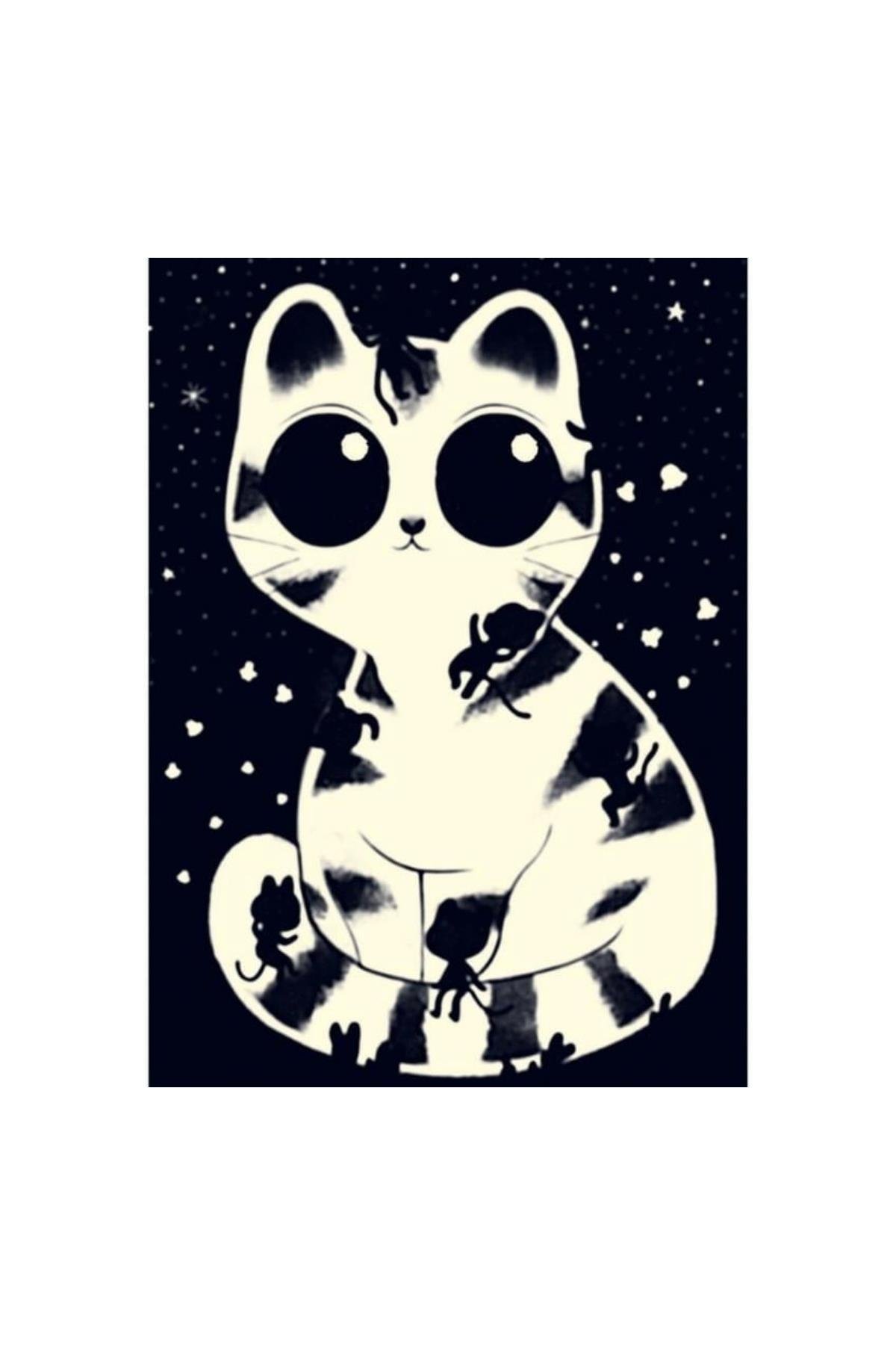 Djeco Wizzy Puzzle 50 Parça / Cuddly Cats Çok Renkli