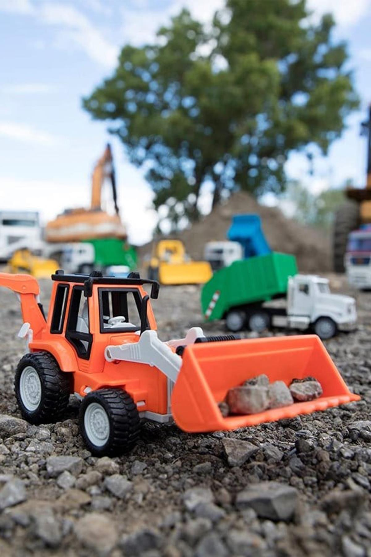 Driven Mini Buldozer Çok Renkli