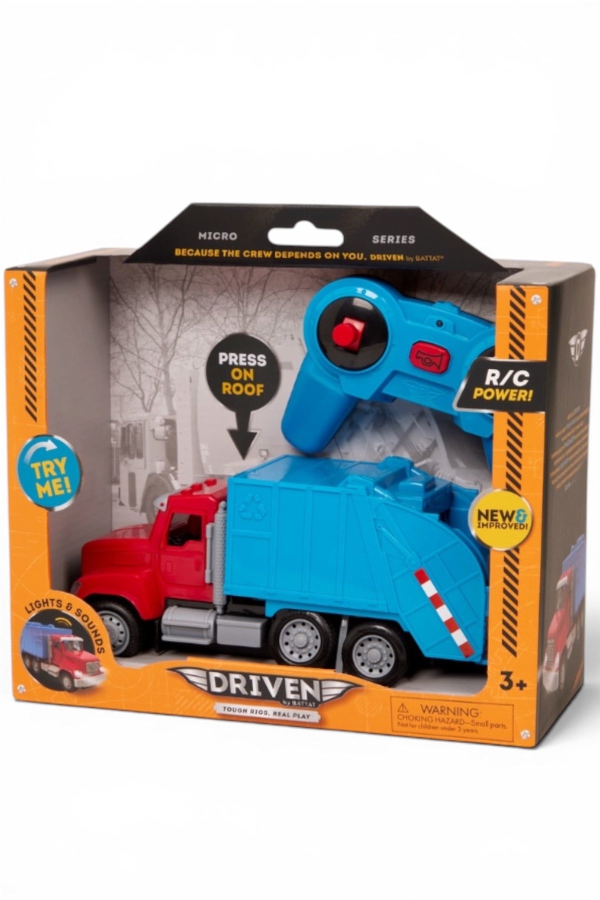 Driven Uzaktan Kumandalı Mini Çöp Arabası Çok Renkli