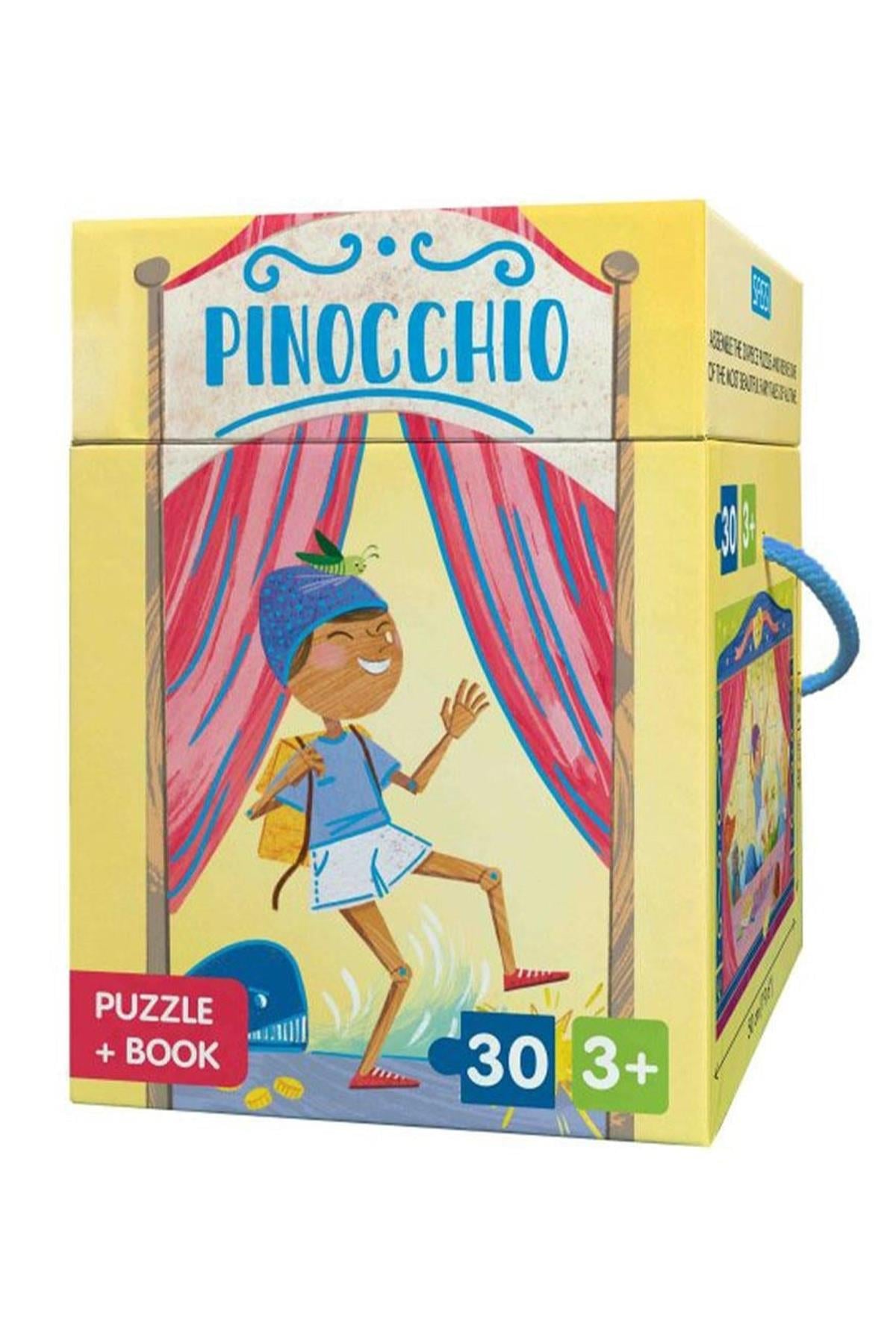 Fairy Tale Puzzle - Pinocchio Çok Renkli