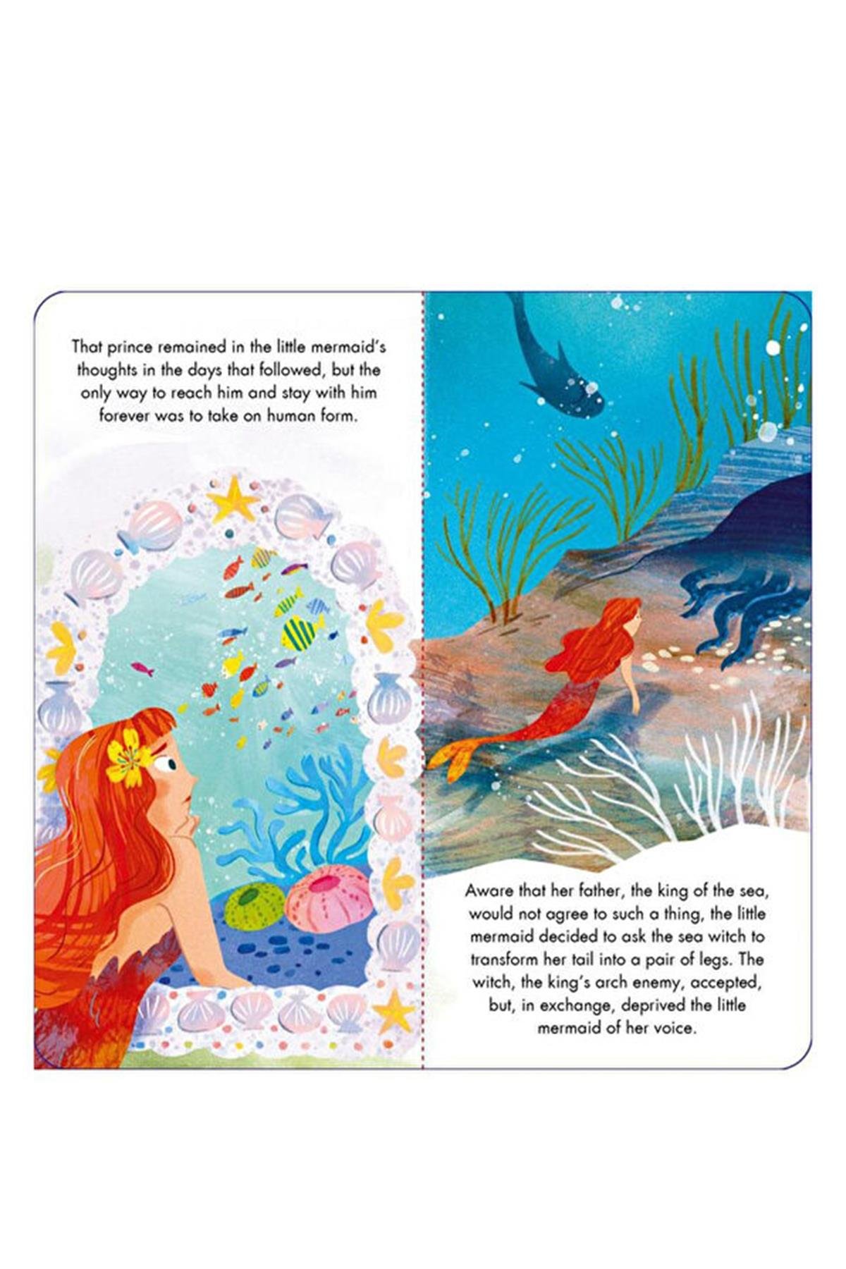 Fairy Tale Puzzle - The Little Mermaid Çok Renkli