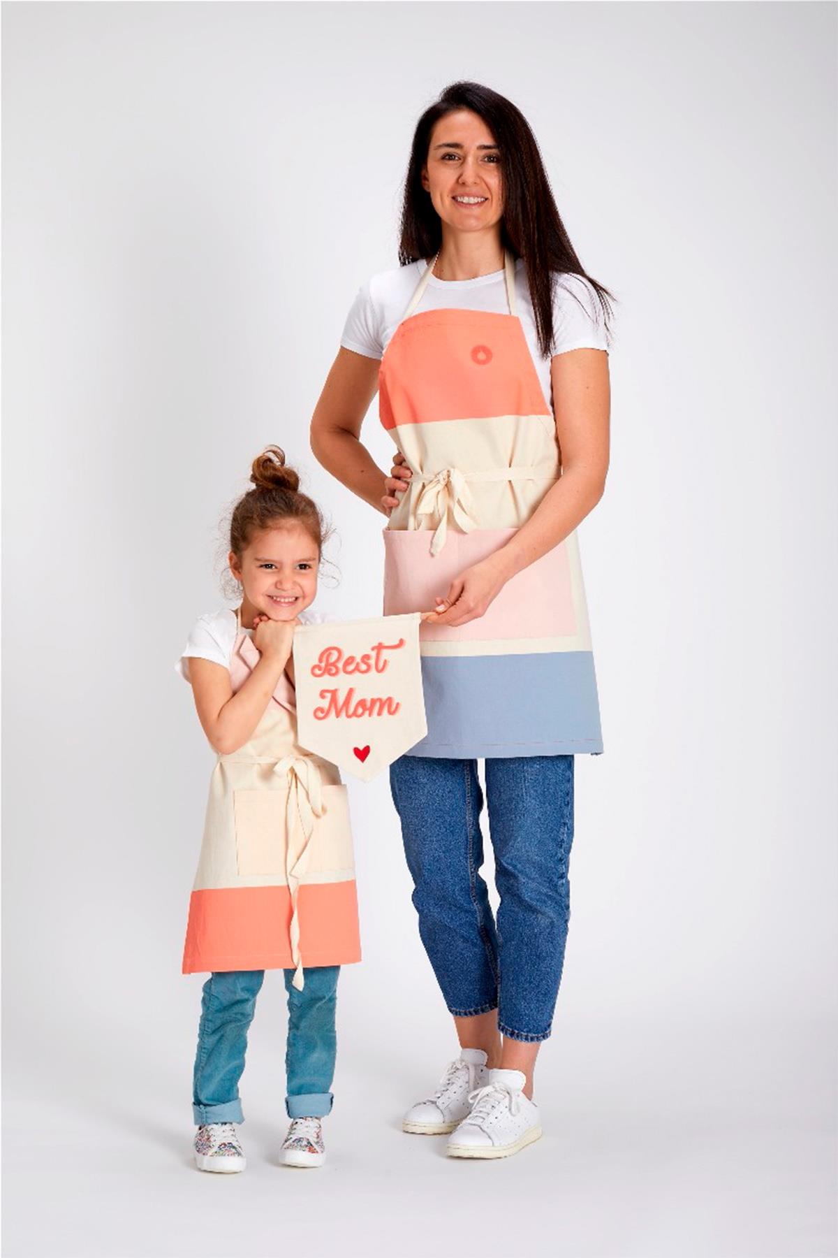 FIGG / BEST MOM BAYRAK ÇokRenkli