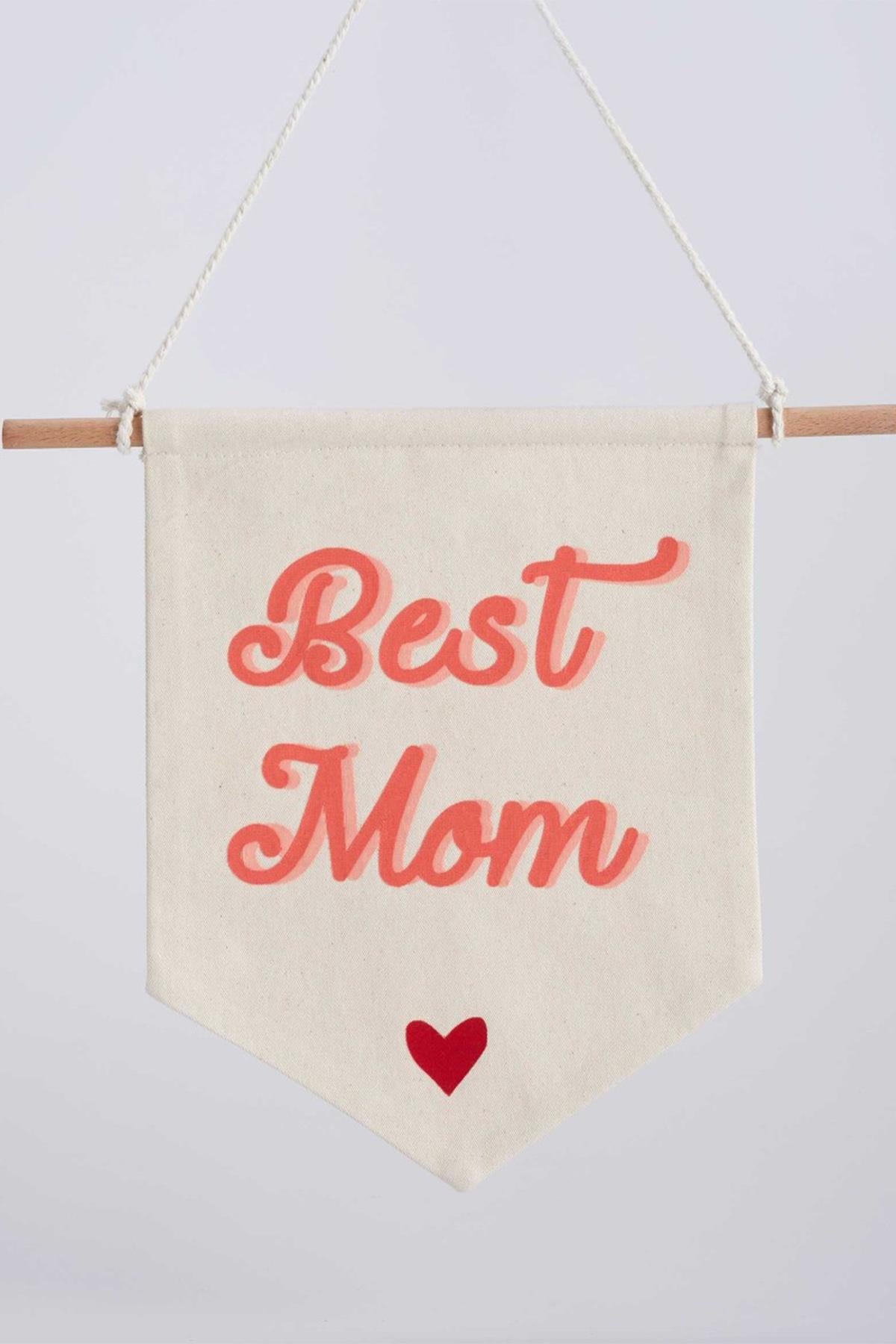 FIGG / BEST MOM BAYRAK ÇokRenkli