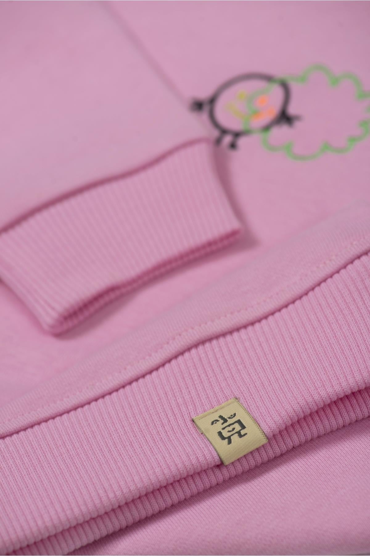 FILL IN THE BLANK SWEATSHIRT Pembe