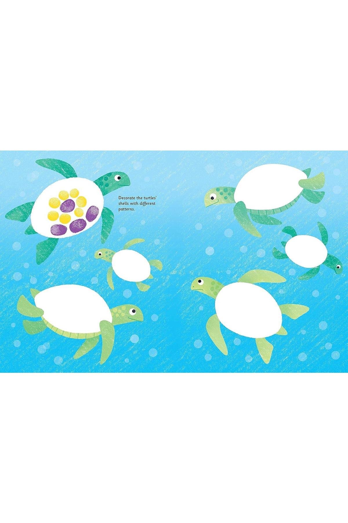 Fingerprint Activities Under The Sea Çok Renkli