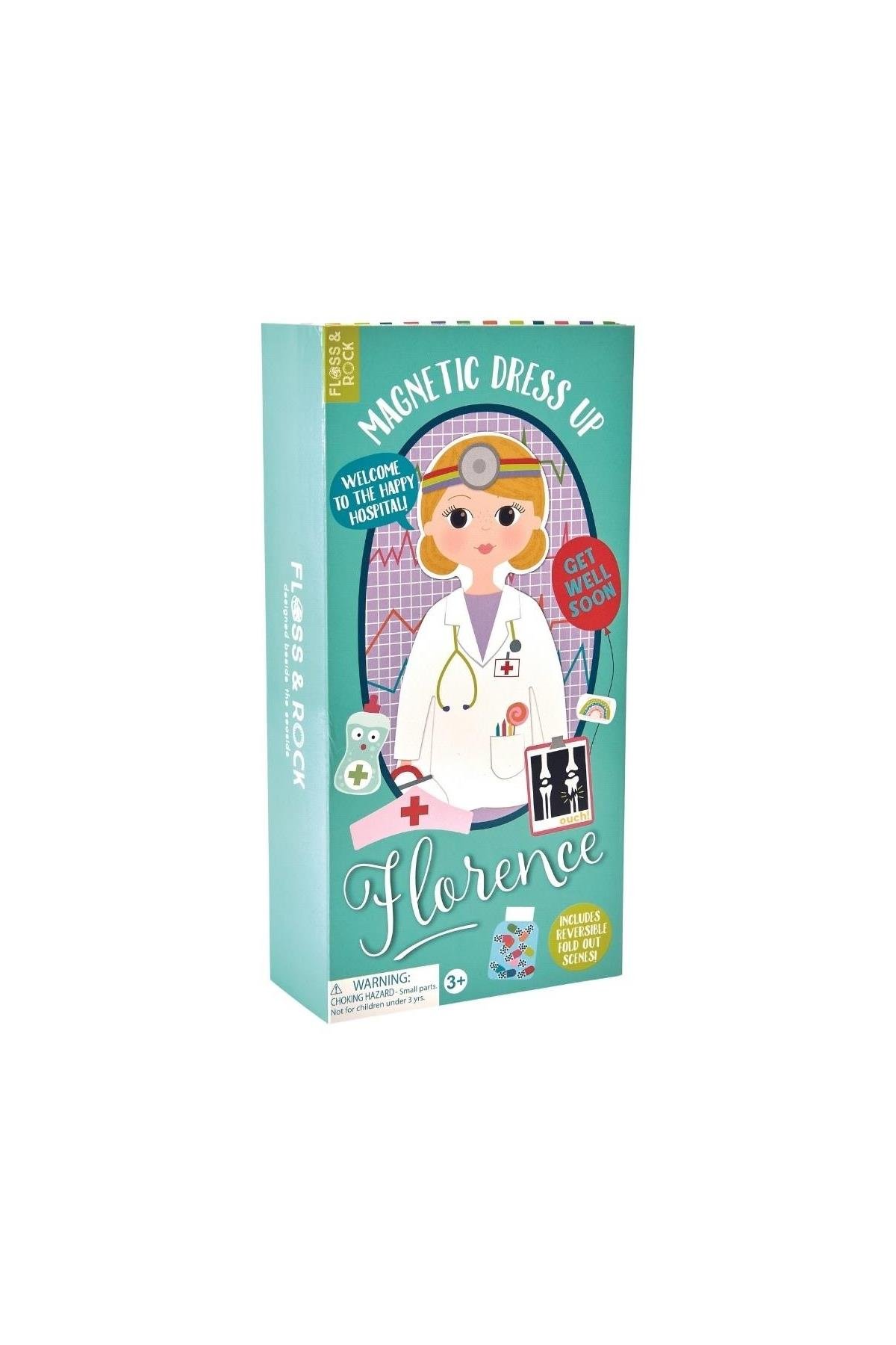 FLOSS & ROCK Mıknatıslı Giydirme Setleri / Florence Çok Renkli