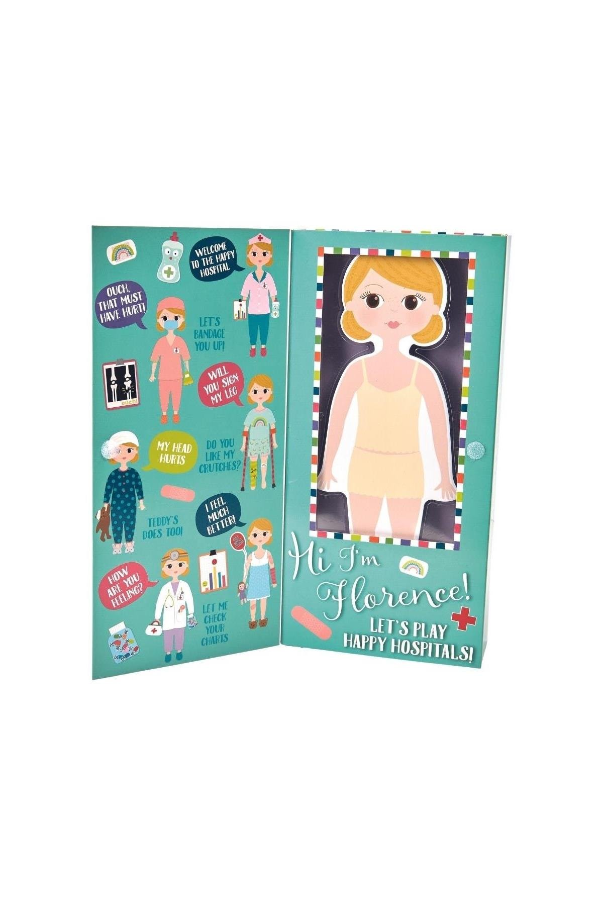 FLOSS & ROCK Mıknatıslı Giydirme Setleri / Florence Çok Renkli
