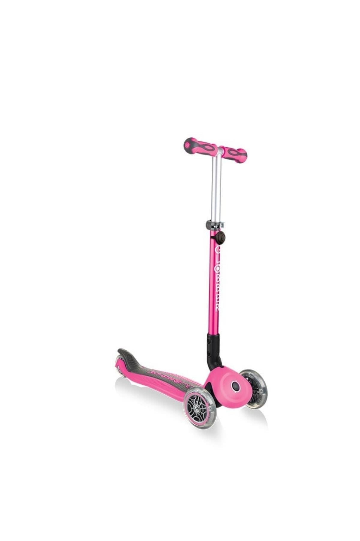 Globber Go Up Deluxe Scooter Pembe
