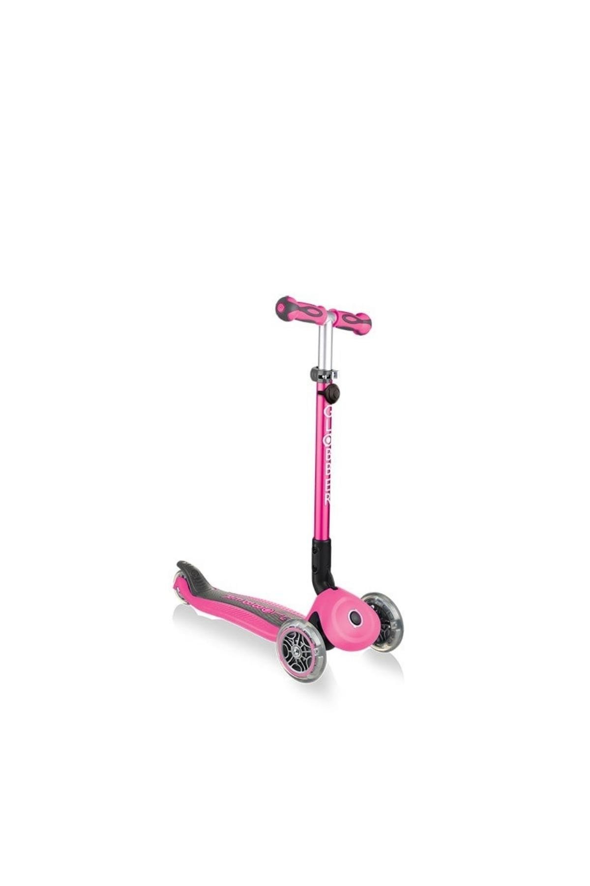 Globber Go Up Deluxe Scooter Pembe