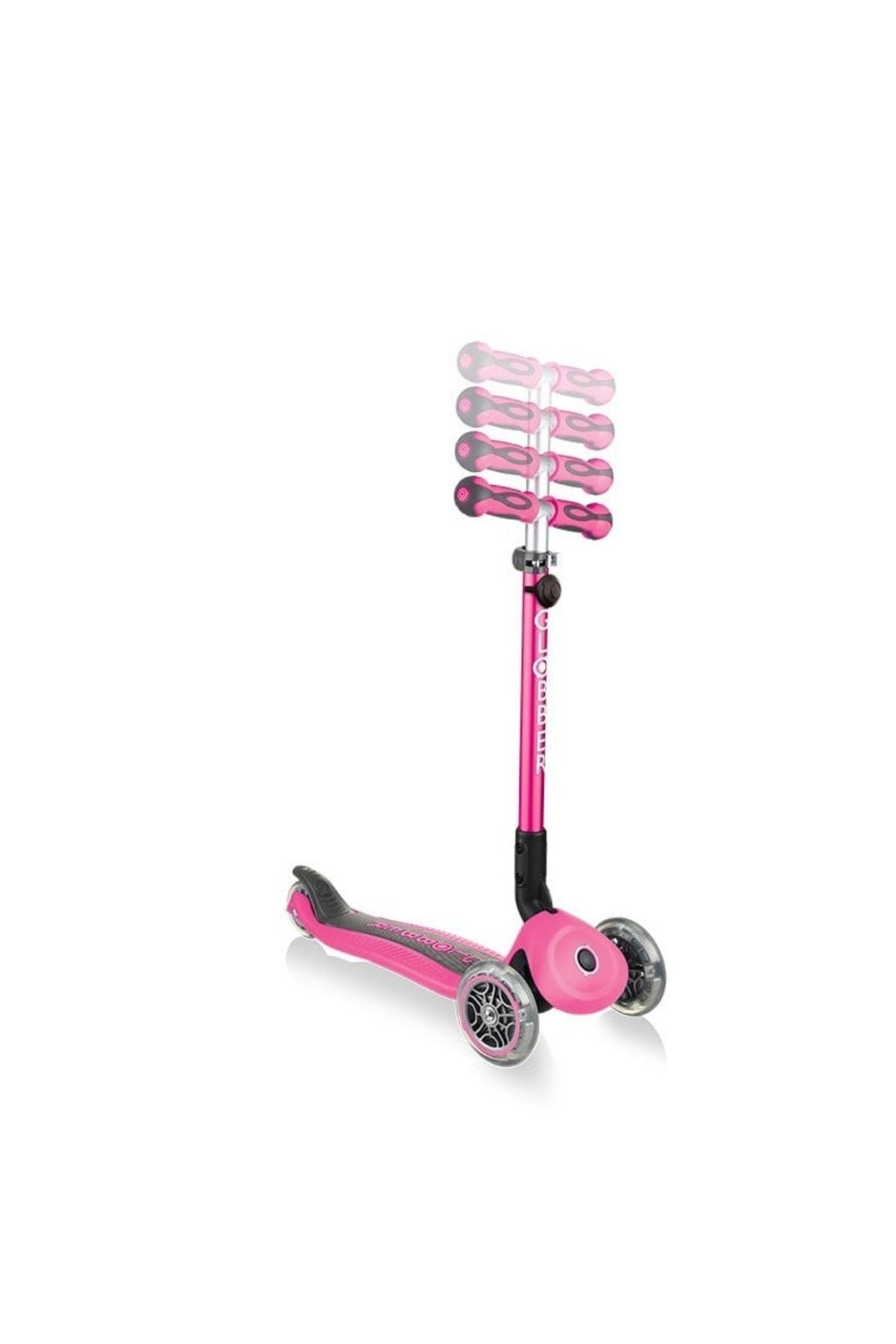 Globber Go Up Deluxe Scooter Pembe
