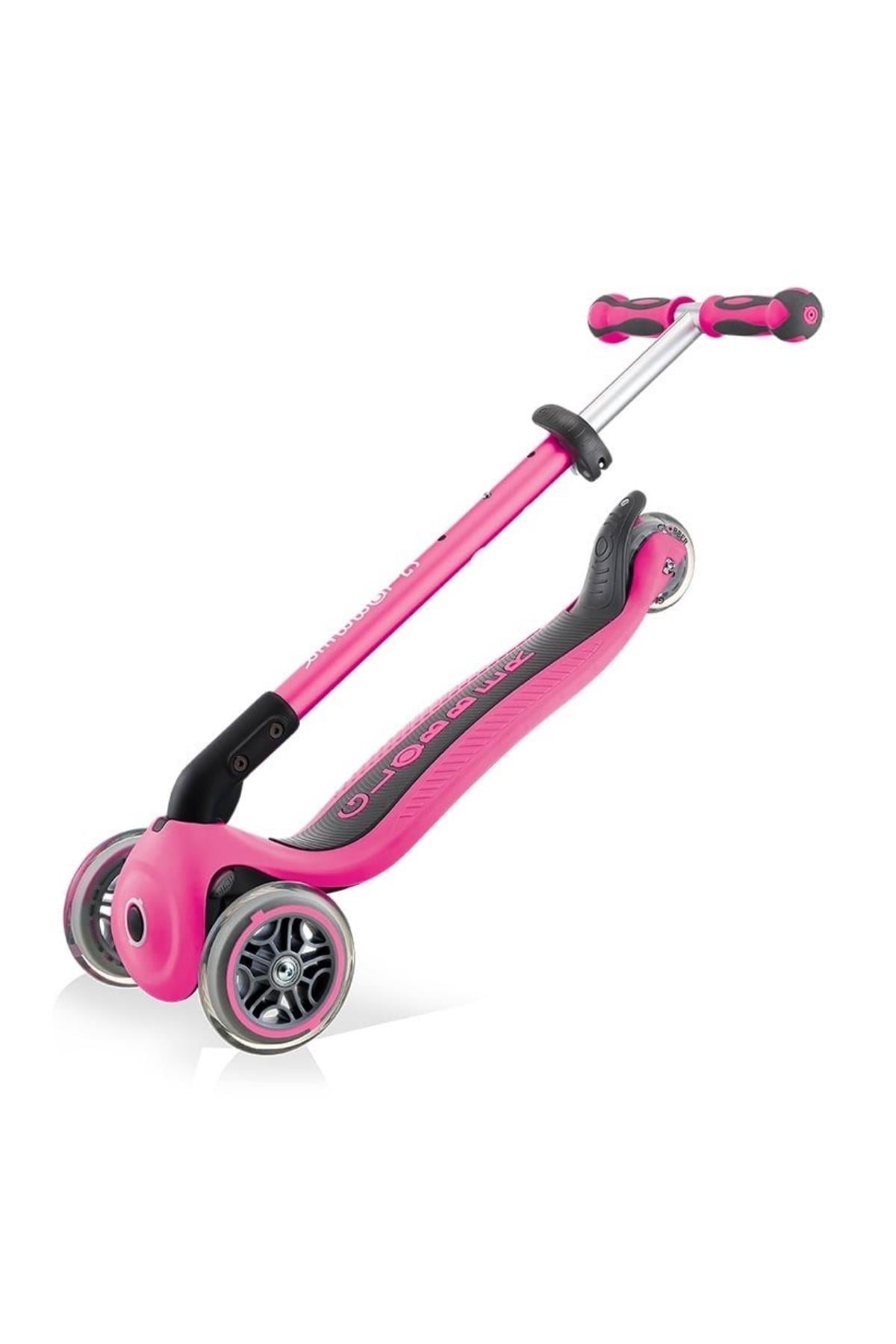 Globber Go Up Deluxe Scooter Pembe