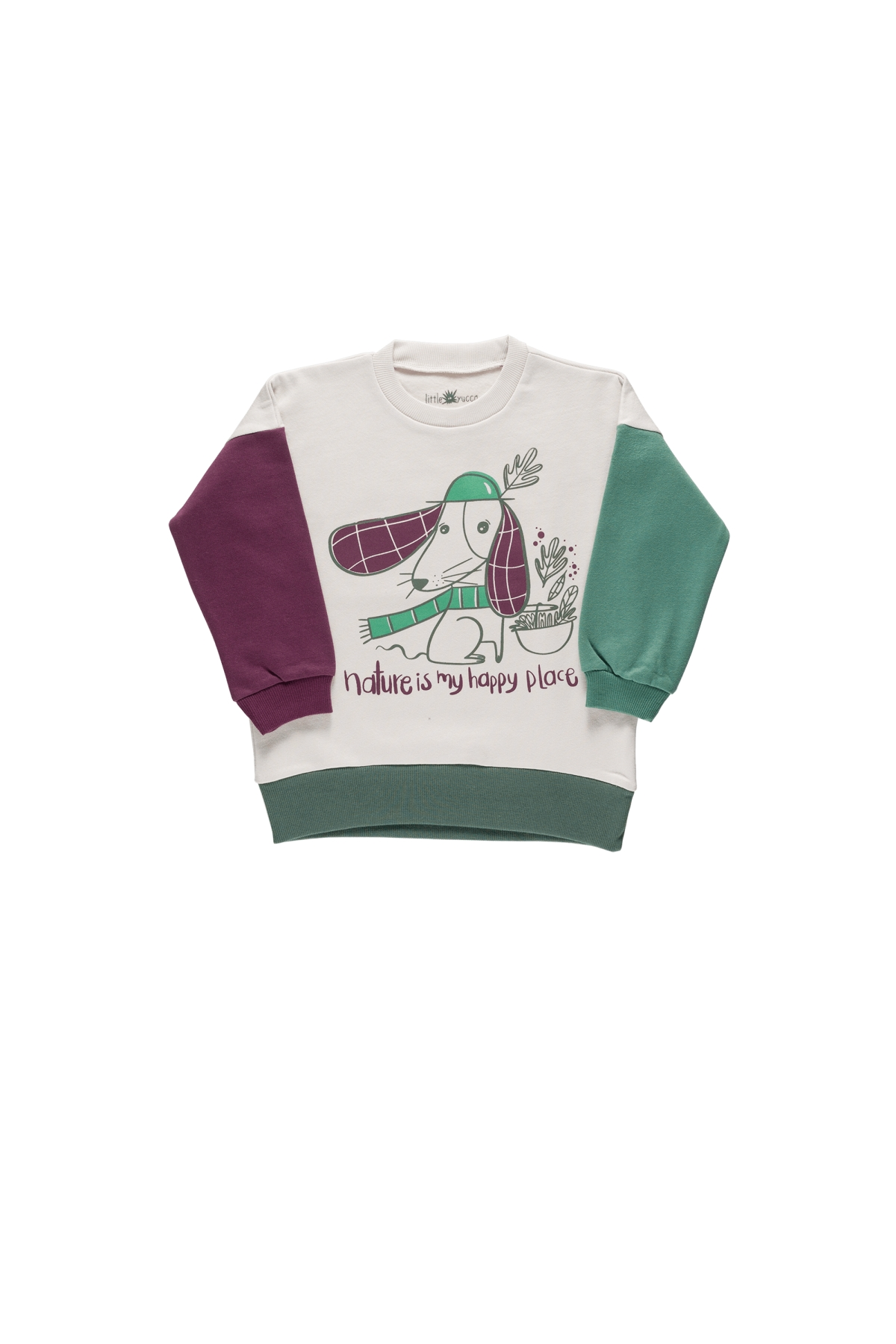 Grow Sweatshirt Multi GriYeşil