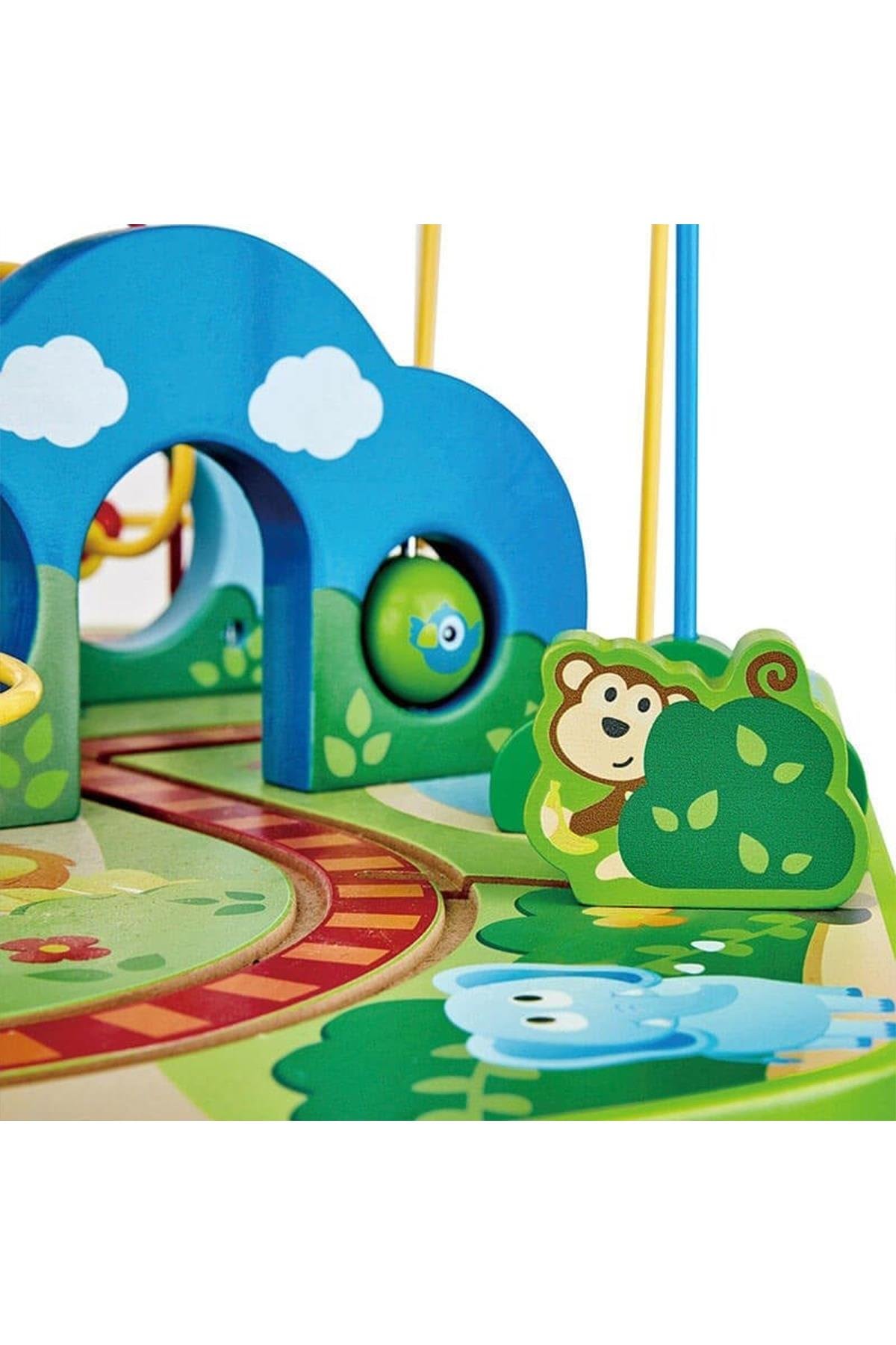 Hape Aktivite Masası - Demiryolu Çok Renkli