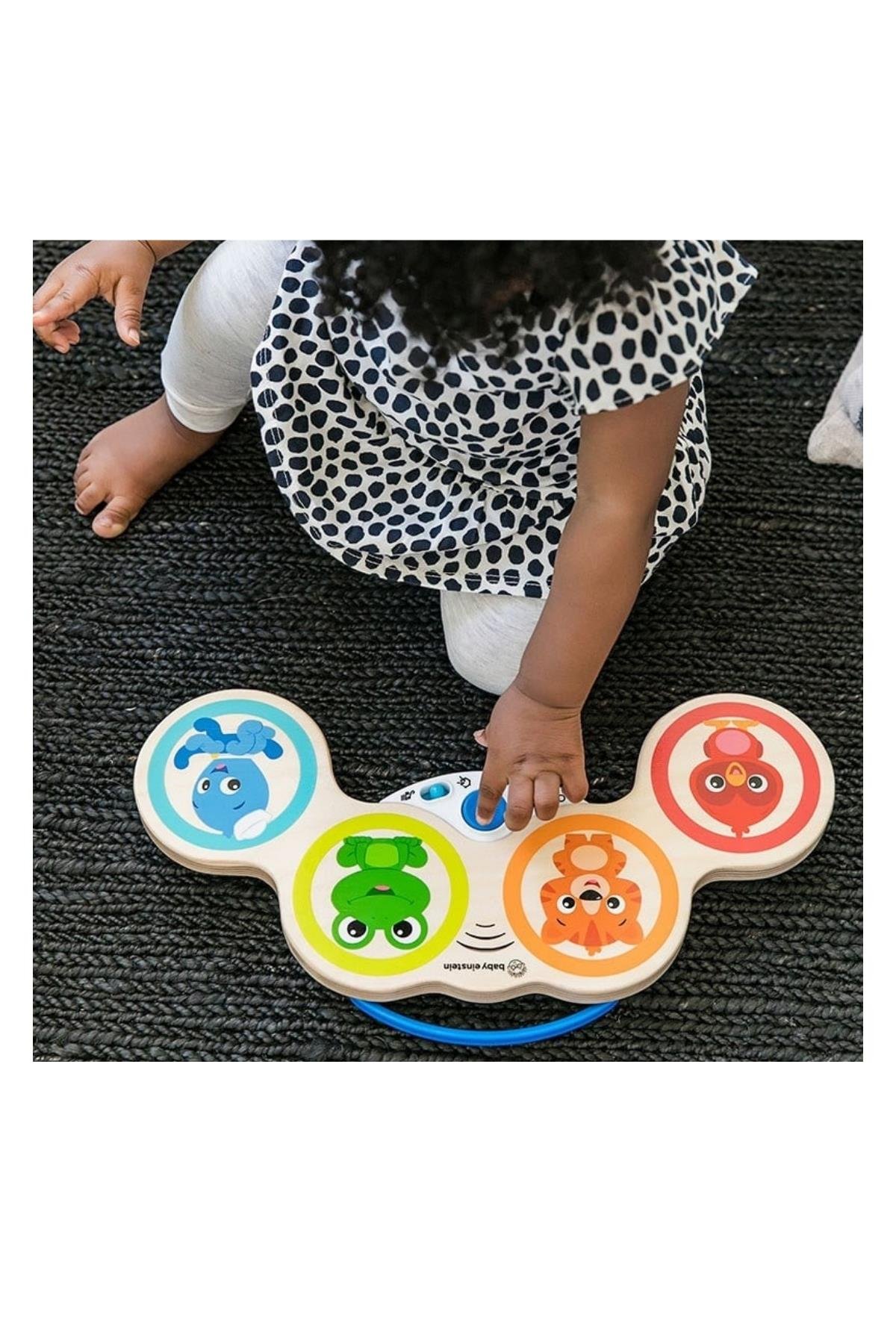 Hape Baby Einstein Magic Touch Dokunmatik Oyuncak Davul Çok Renkli
