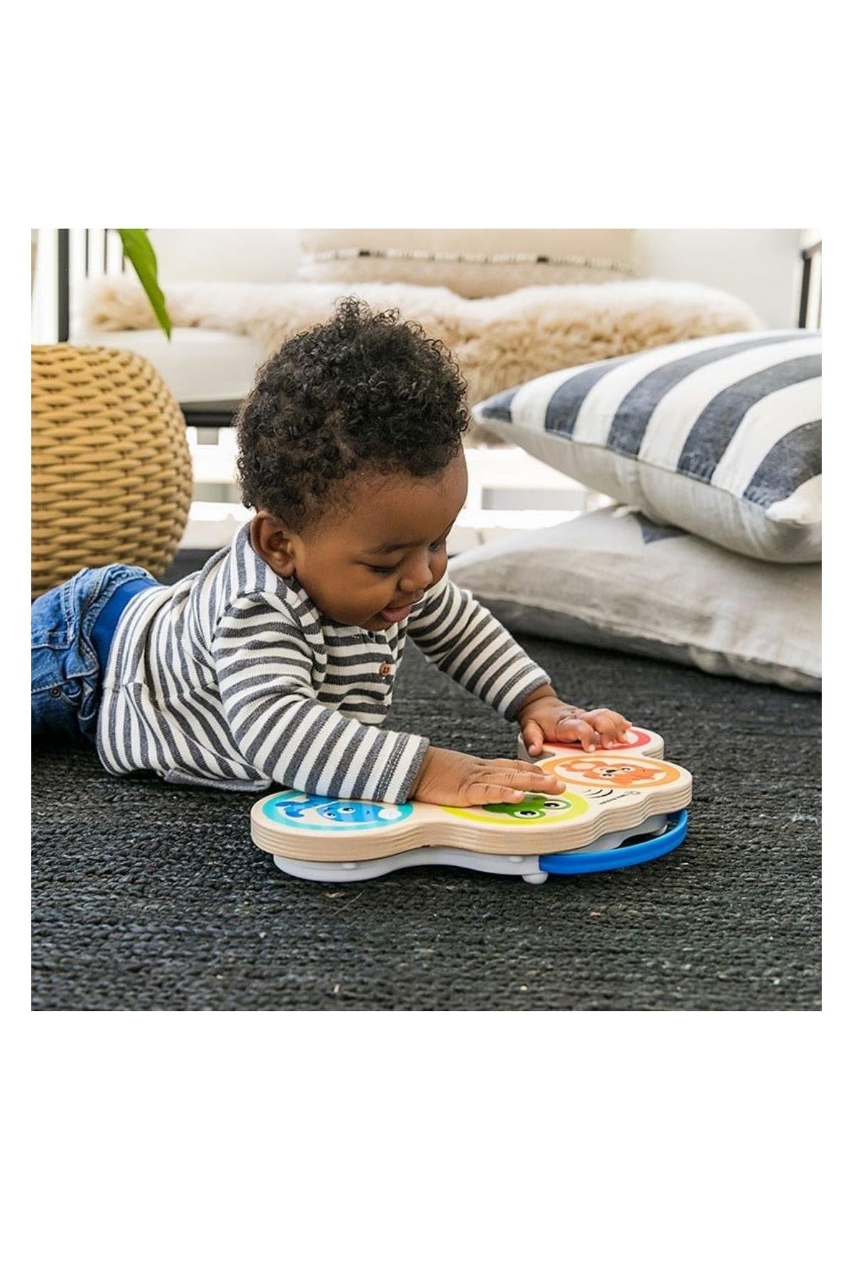 Hape Baby Einstein Magic Touch Dokunmatik Oyuncak Davul Çok Renkli