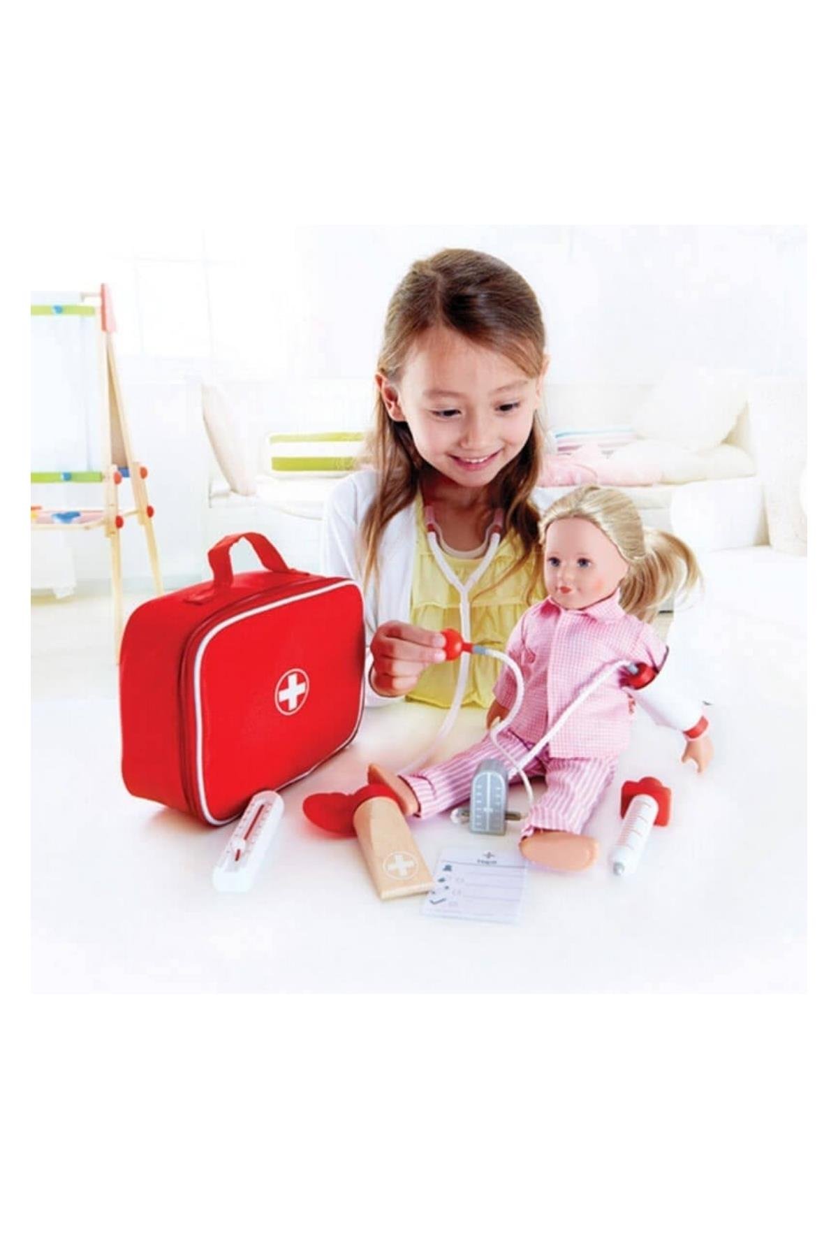 Hape Doctor On Call Oyuncak Doktor Seti Çok Renkli