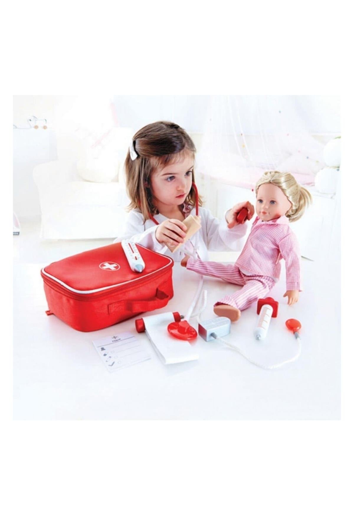Hape Doctor On Call Oyuncak Doktor Seti Çok Renkli