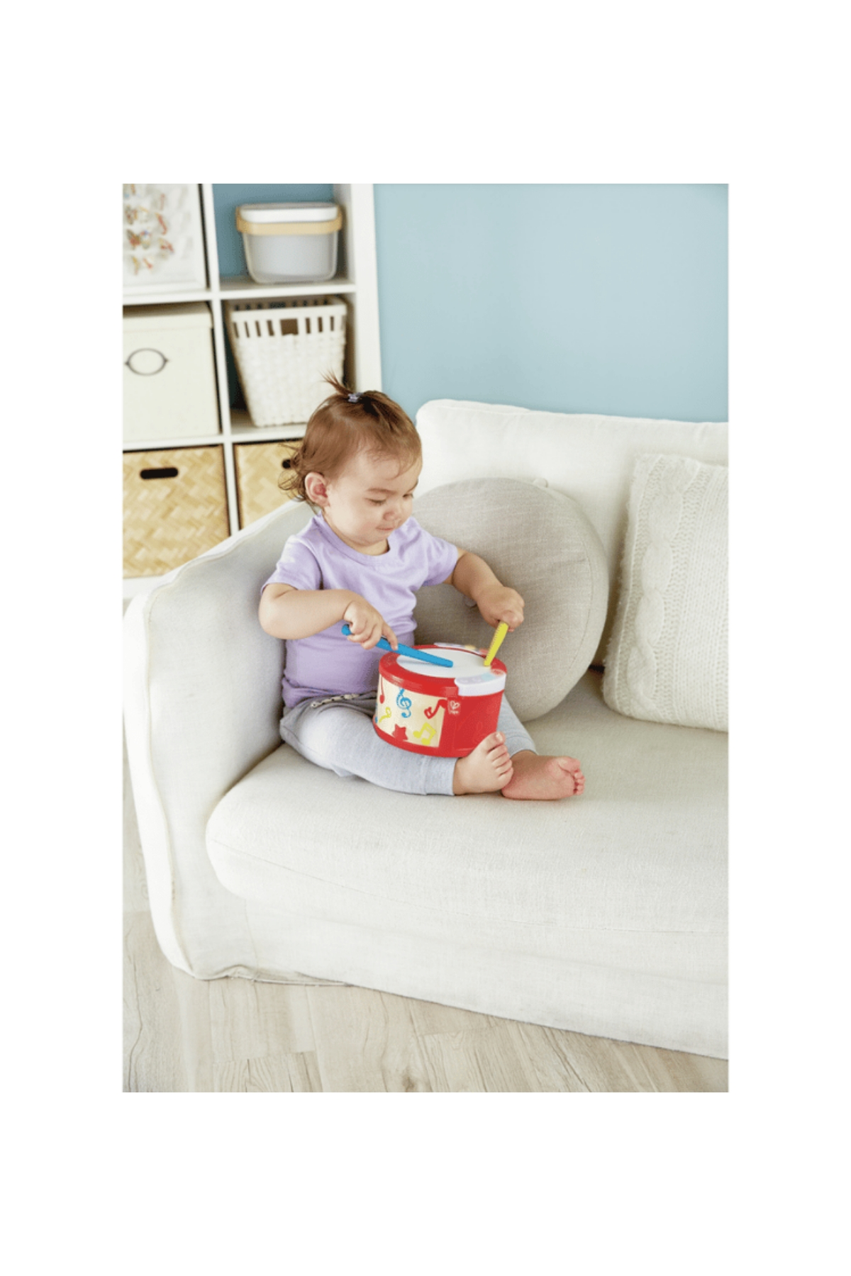 Hape Eğitici Işıklı Oyuncak Davul Çok Renkli