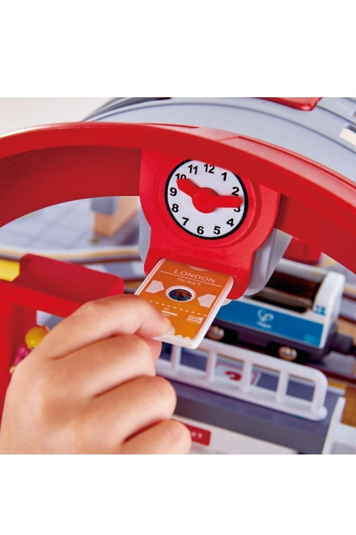 Hape Grand City Oyuncak Tren İstasyonu Çok Renkli