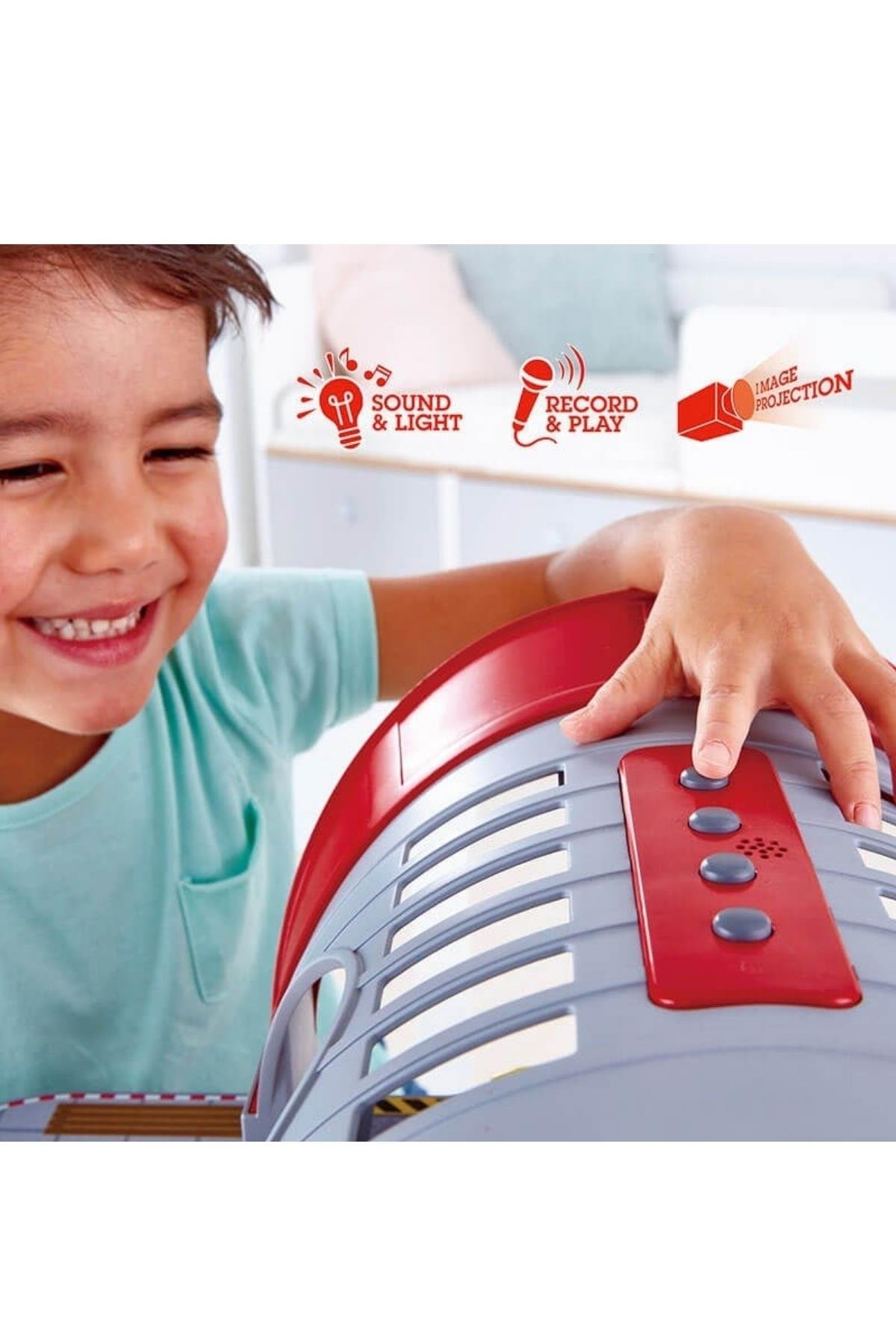 Hape Grand City Oyuncak Tren İstasyonu Çok Renkli