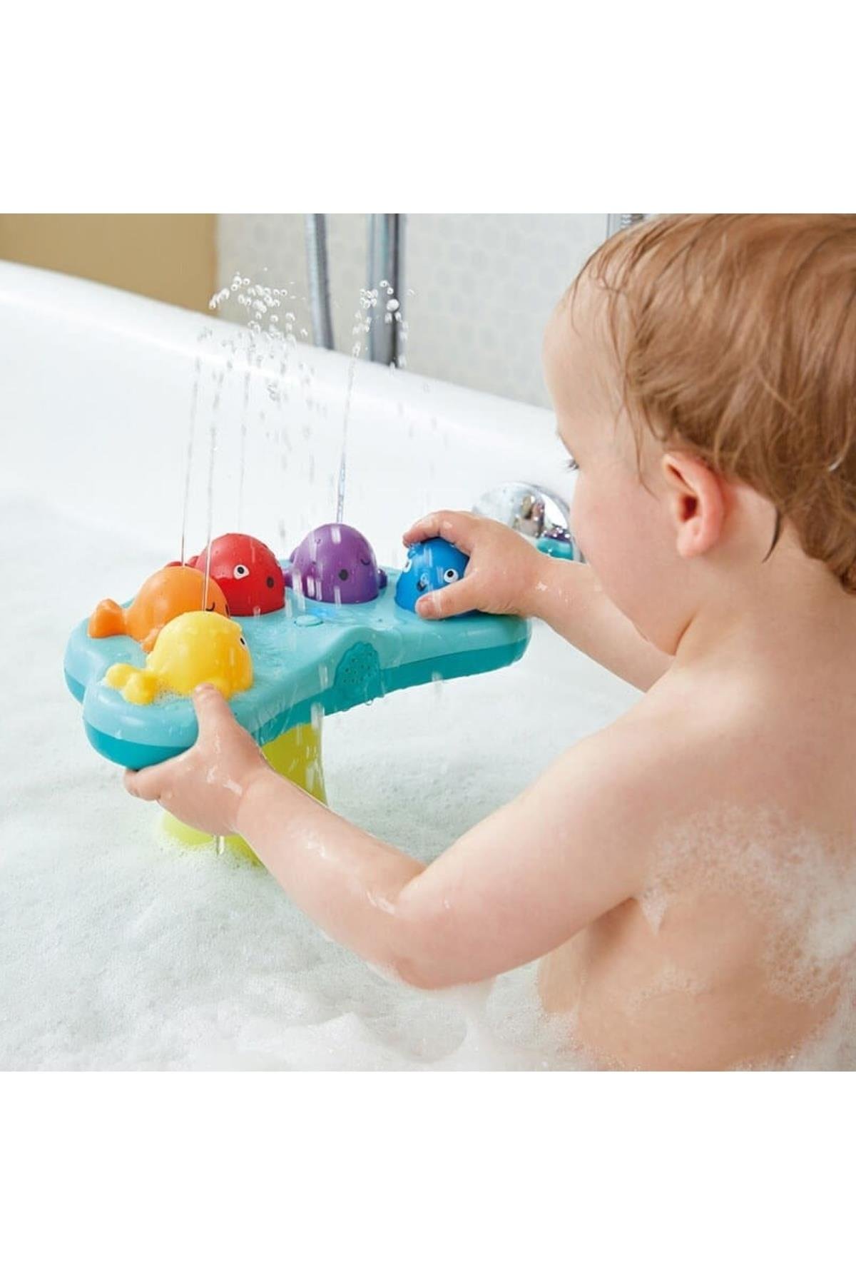 Hape Müzikli Balina Çeşmesi - Banyo Oyuncağı Çok Renkli