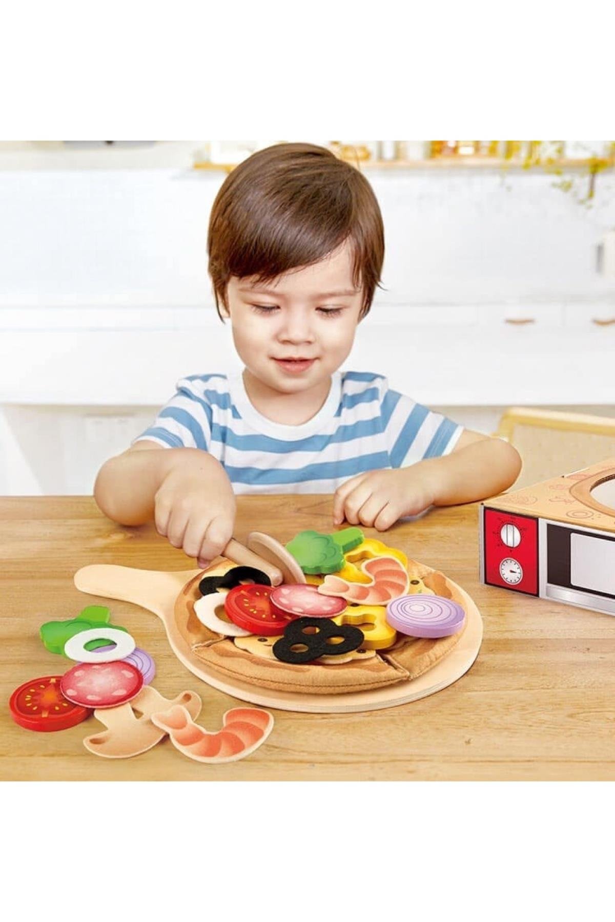 Hape Perfect Oyuncak Pizza Seti Çok Renkli